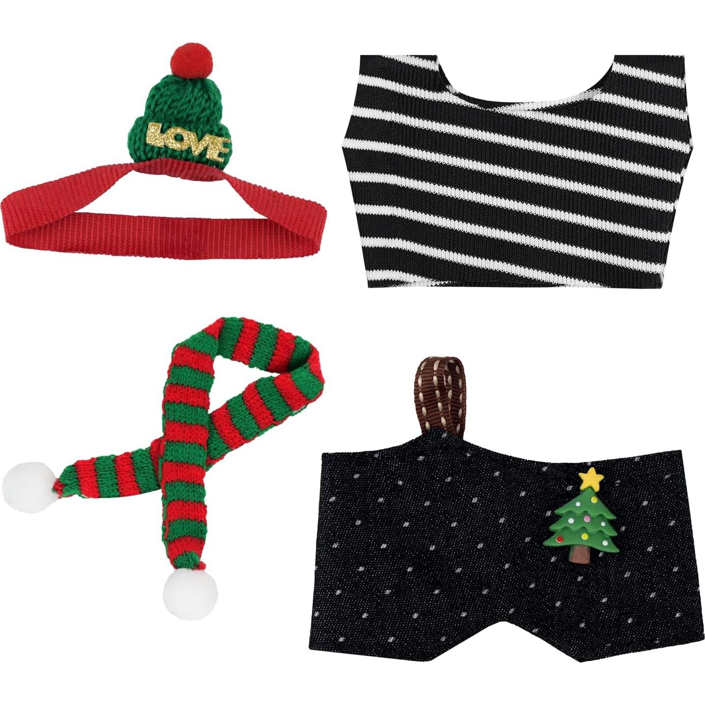 Conjunto de Ropa para Muñecas 15-17 cm Labubu Ropa de Fiesta