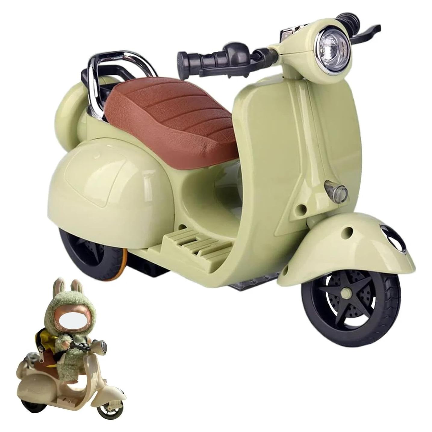 Scooter Eléctrico Interactivo Labubu con Luz y Música Verde