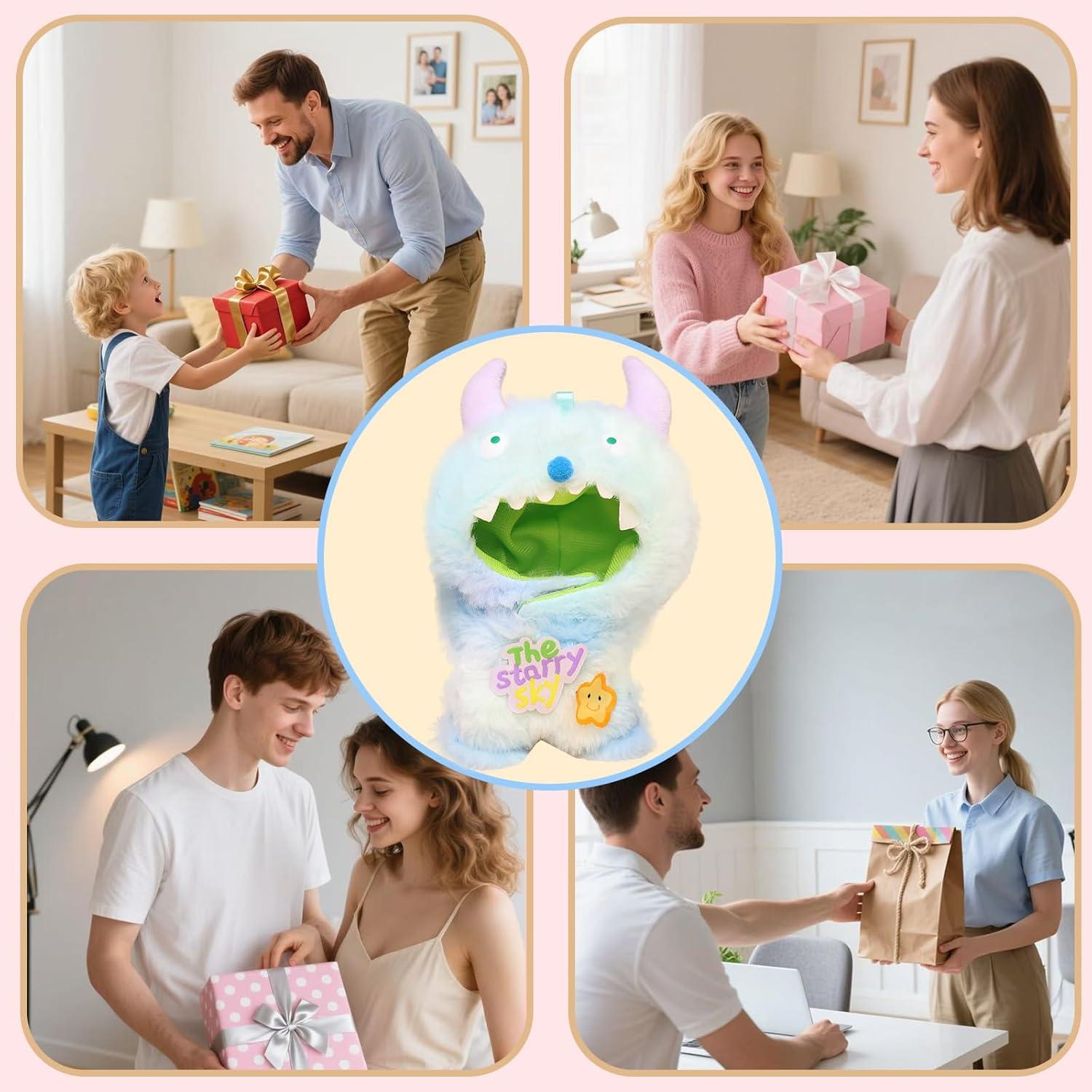 Ropa para muñeca Labubu 17 cm - Traje Monstruo Azul