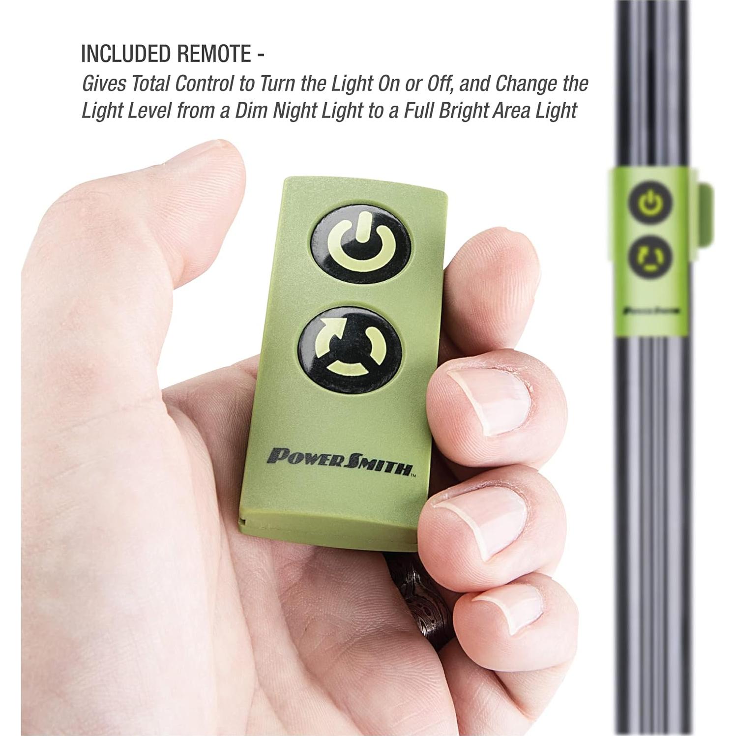 Luz de Trabajo LED PowerSmith Voyager 8000 Lúmenes Plegable