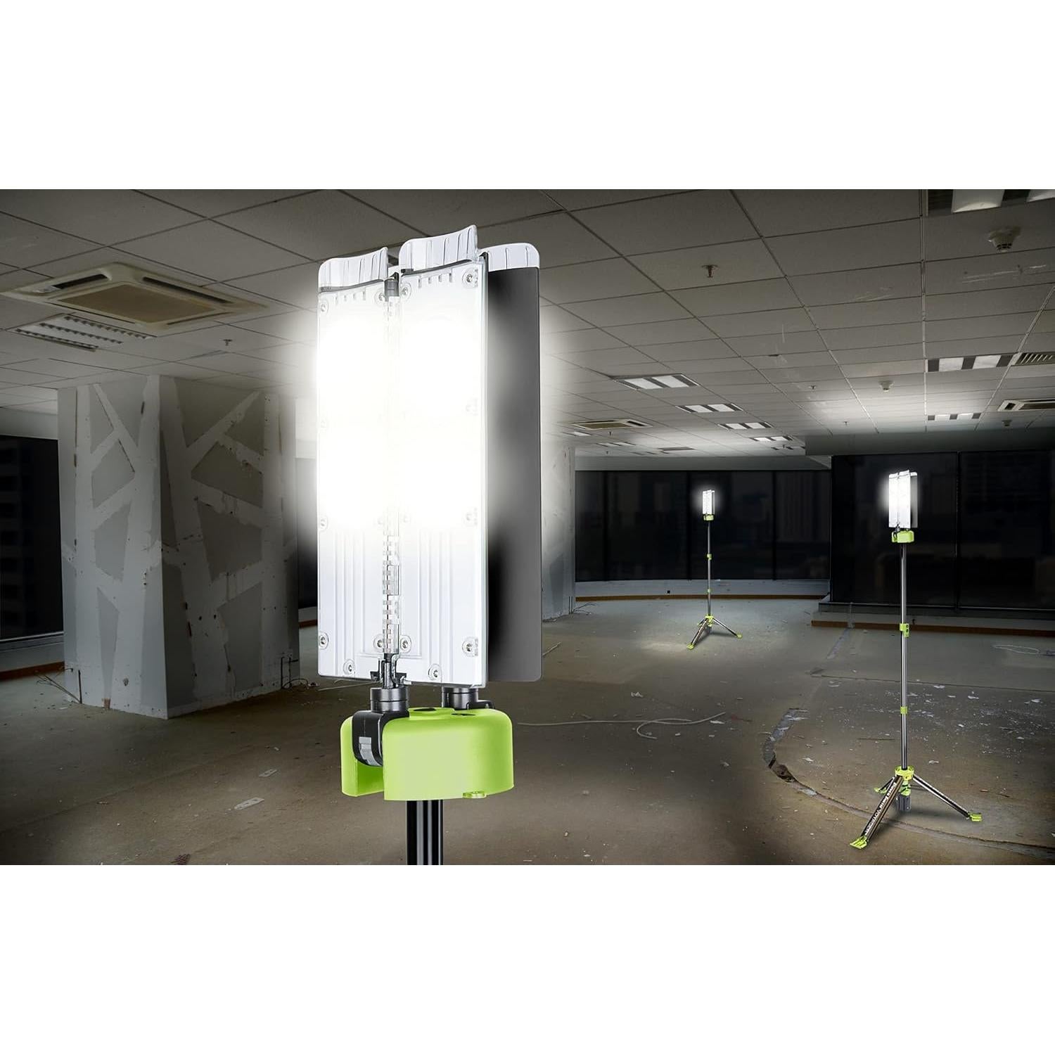 Luz de Trabajo LED PowerSmith Voyager 8000 Lúmenes Plegable