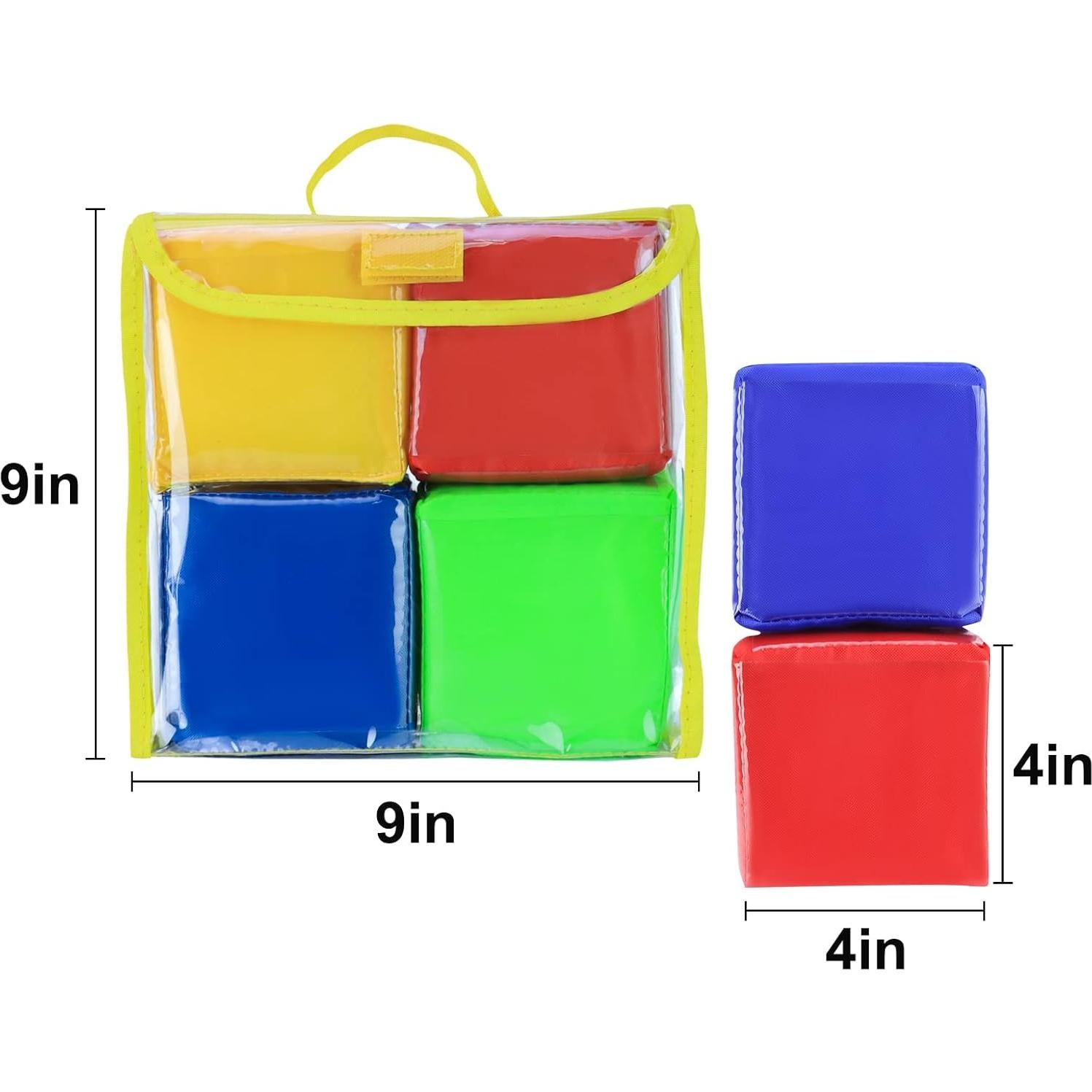 Juego Educativo de Dados Godery - 4 Cubos de Enseñanza