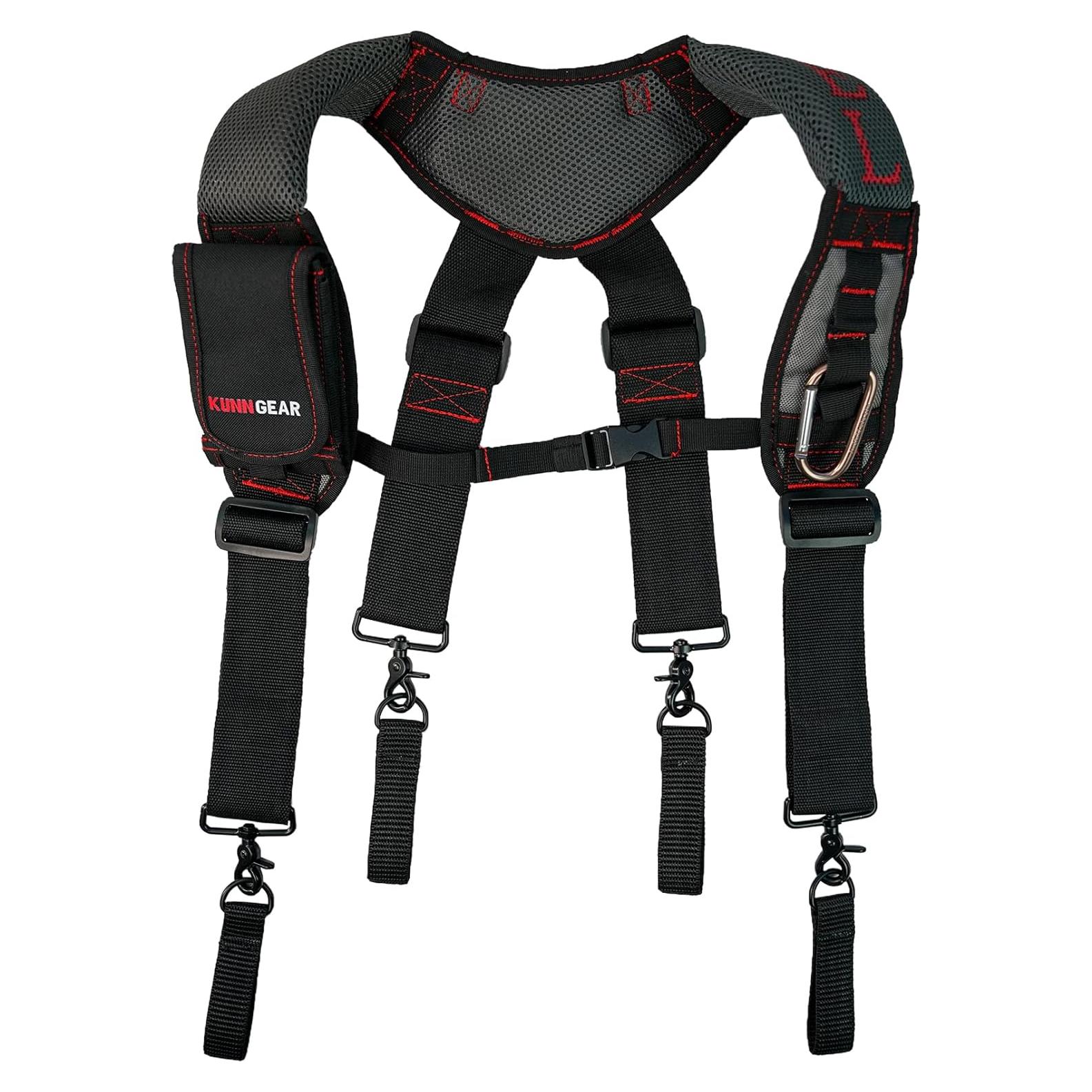 Tirantes KUNN con Almohadilla de Gel para Cinturón 7,62 cm