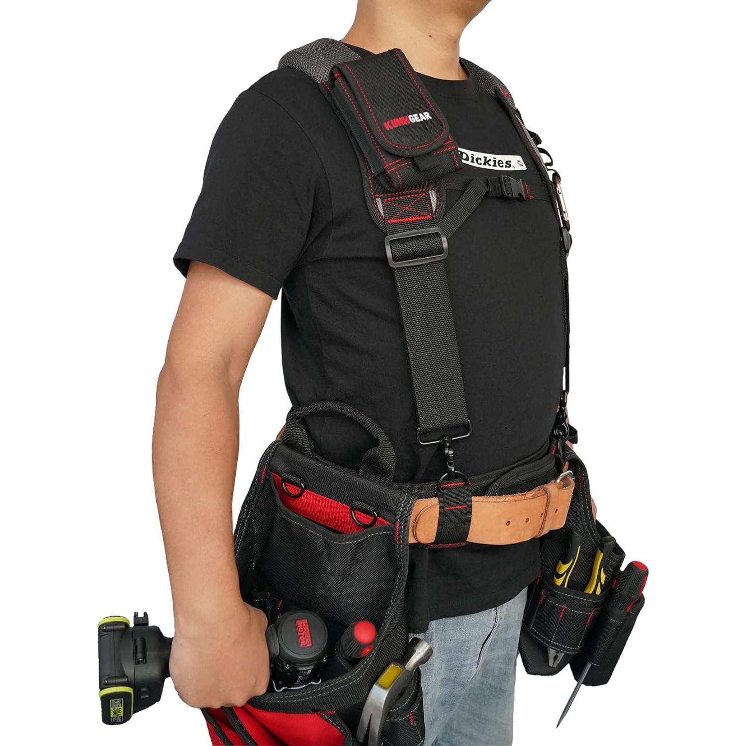 Tirantes KUNN con Almohadilla de Gel para Cinturón 7,62 cm