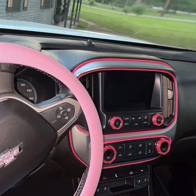 Moldura Decorativa Interior Auto TIKUN TECH Rosa 3.05m