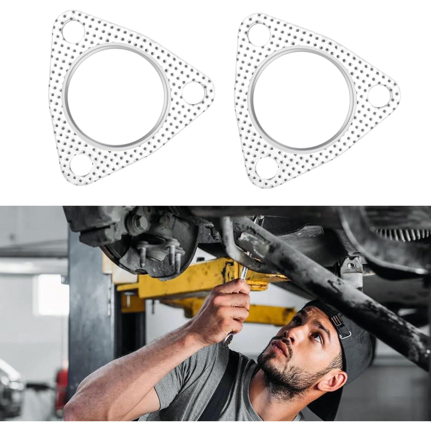 Juego de Juntas de Escape Junecarp 2" 2 Piezas Alta Calidad