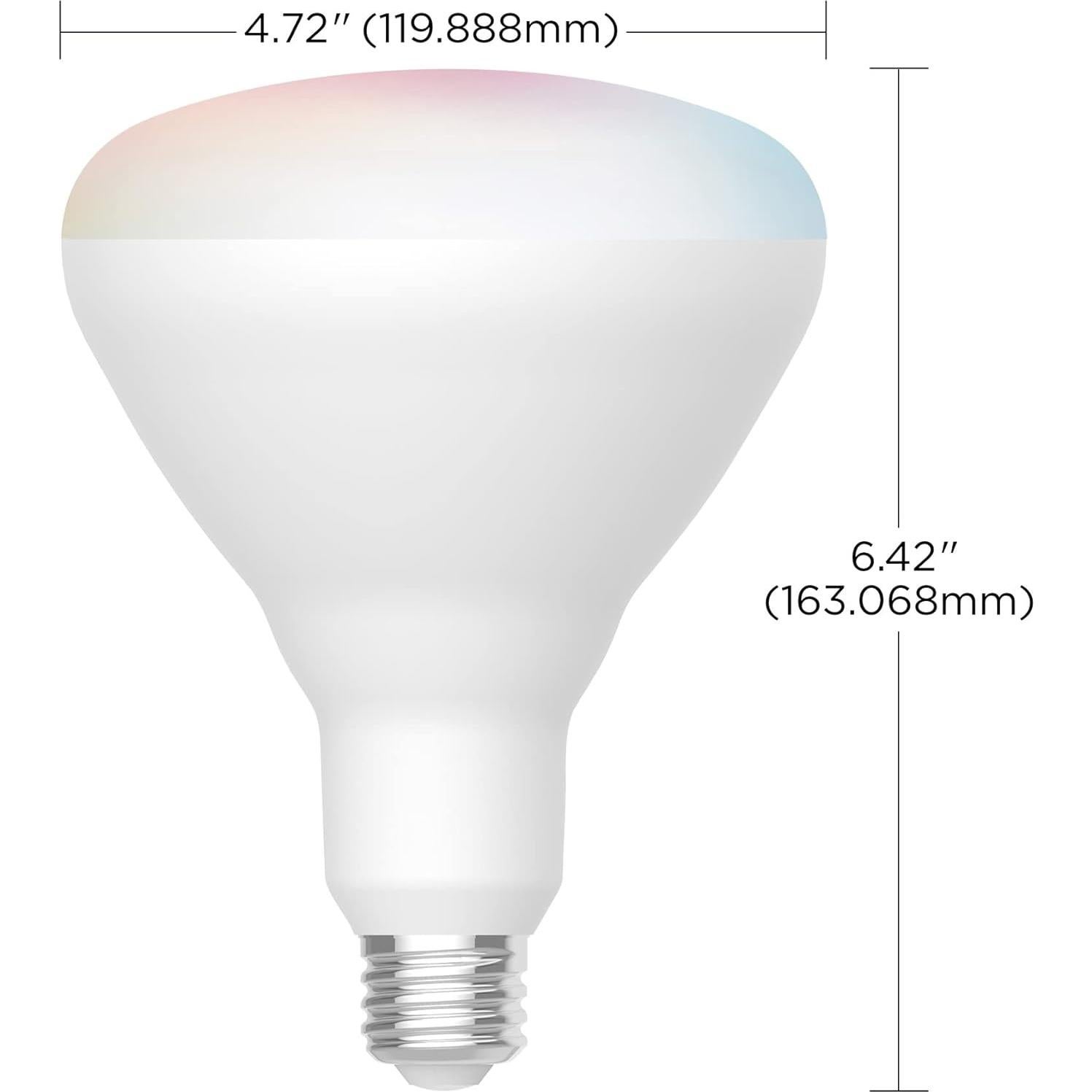 Bombilla LED inteligente Satco Starfish BR40 12W RGB 2700K-5000K