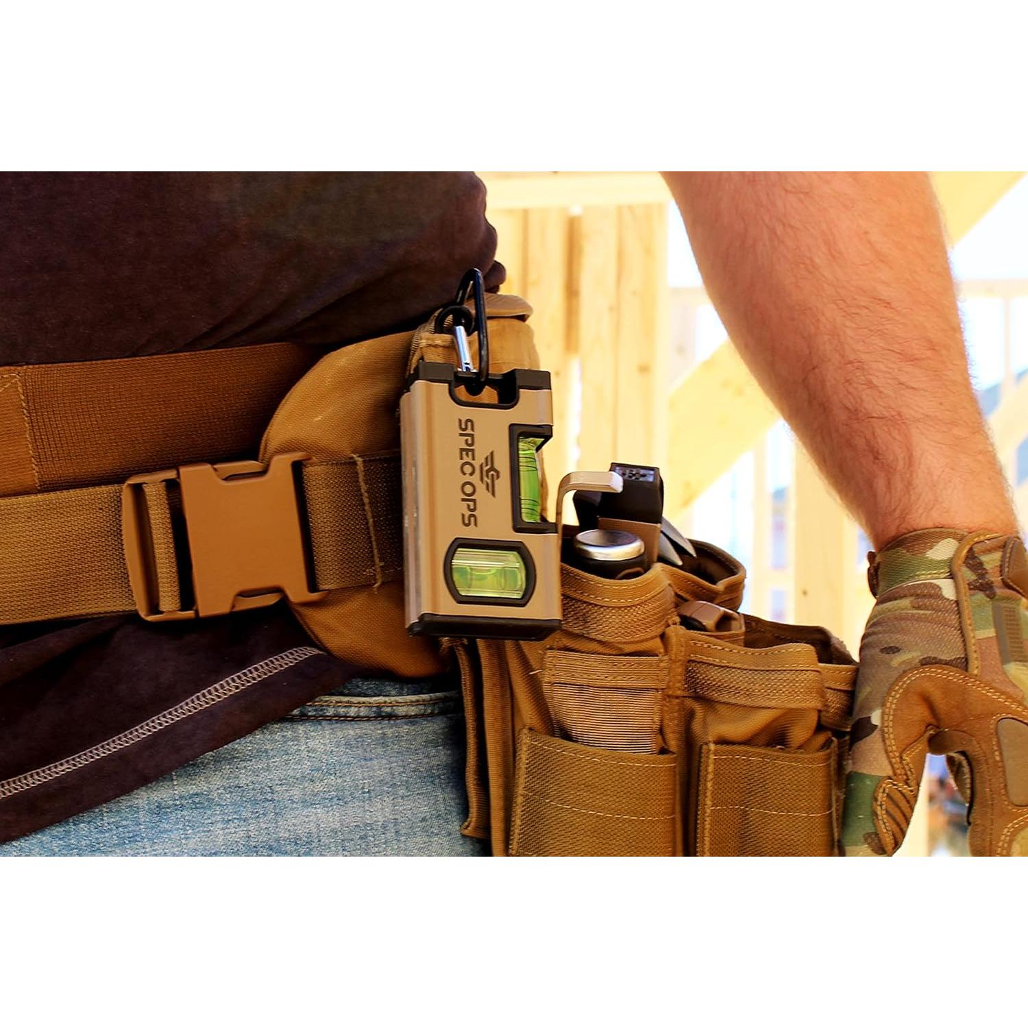 Nivel Magnético de Bolsillo Spec Ops 10,16 cm Alta Visibilidad