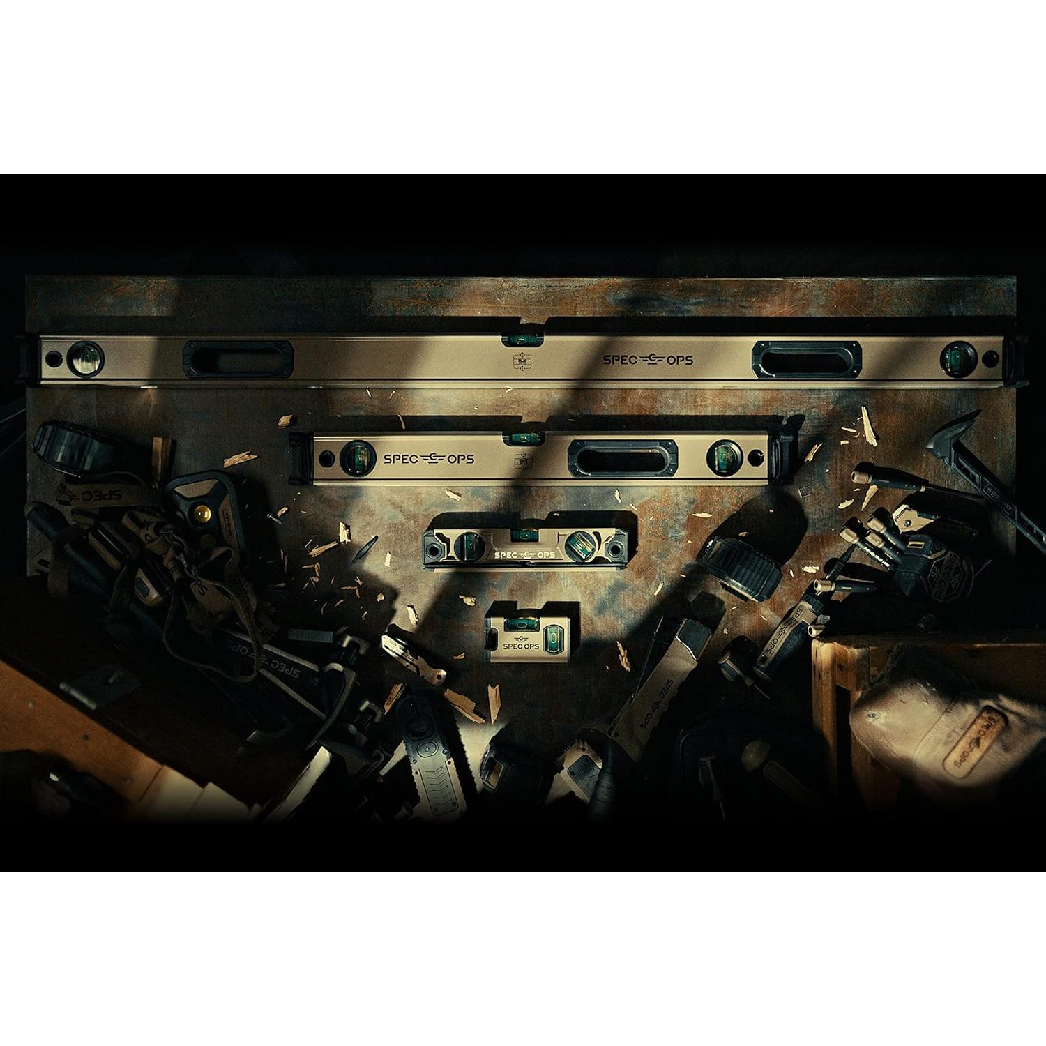 Nivel Magnético de Bolsillo Spec Ops 10,16 cm Alta Visibilidad