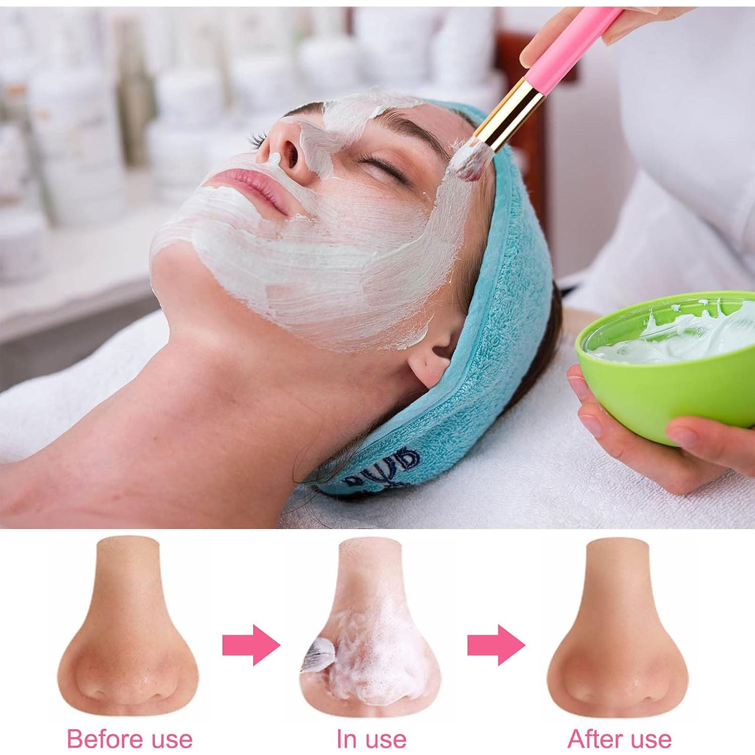 5 Cepillos de Limpieza para Pestañas Dming - Rosa