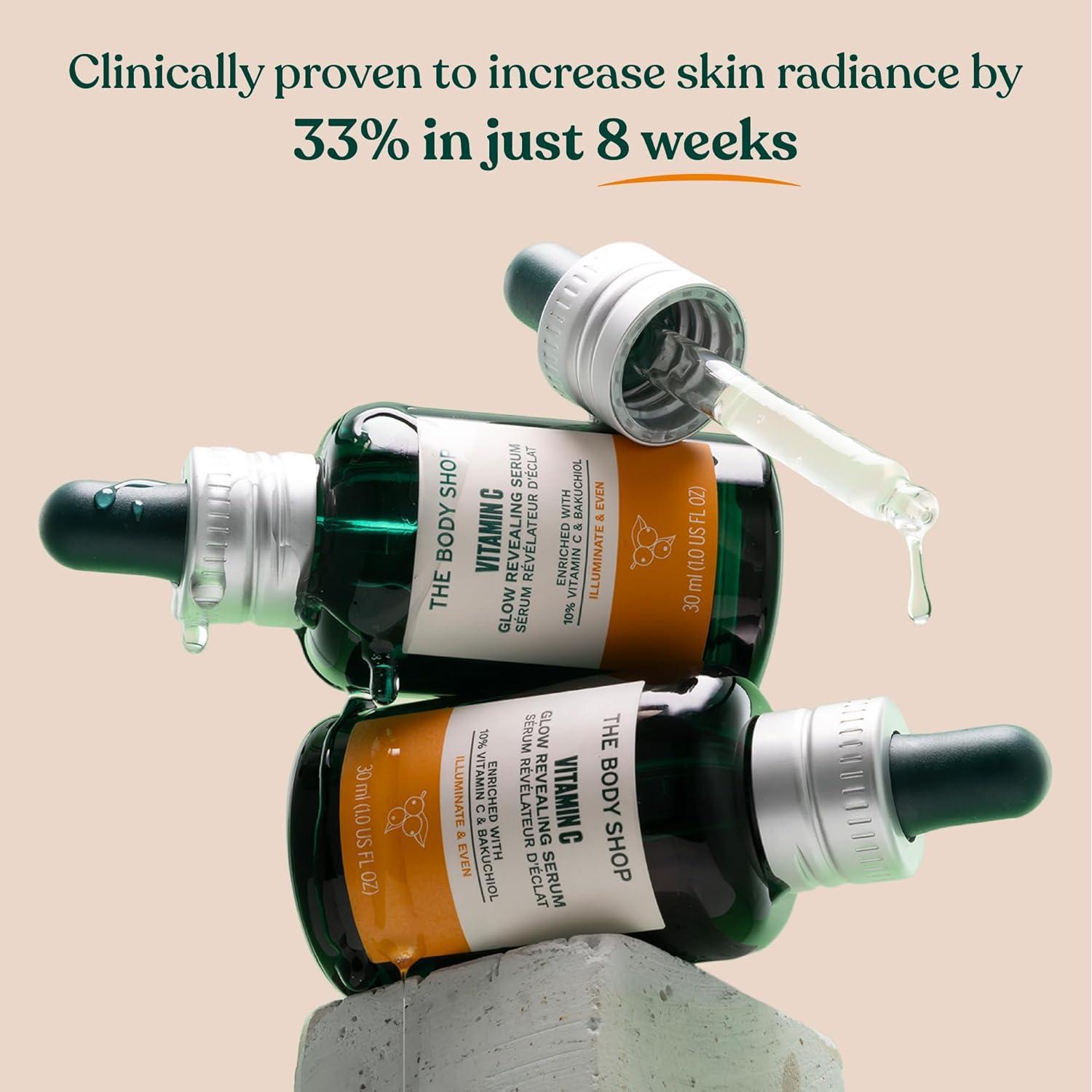 Suero Revelador de Brillo The Body Shop 30ml - Vitamina C Vegano