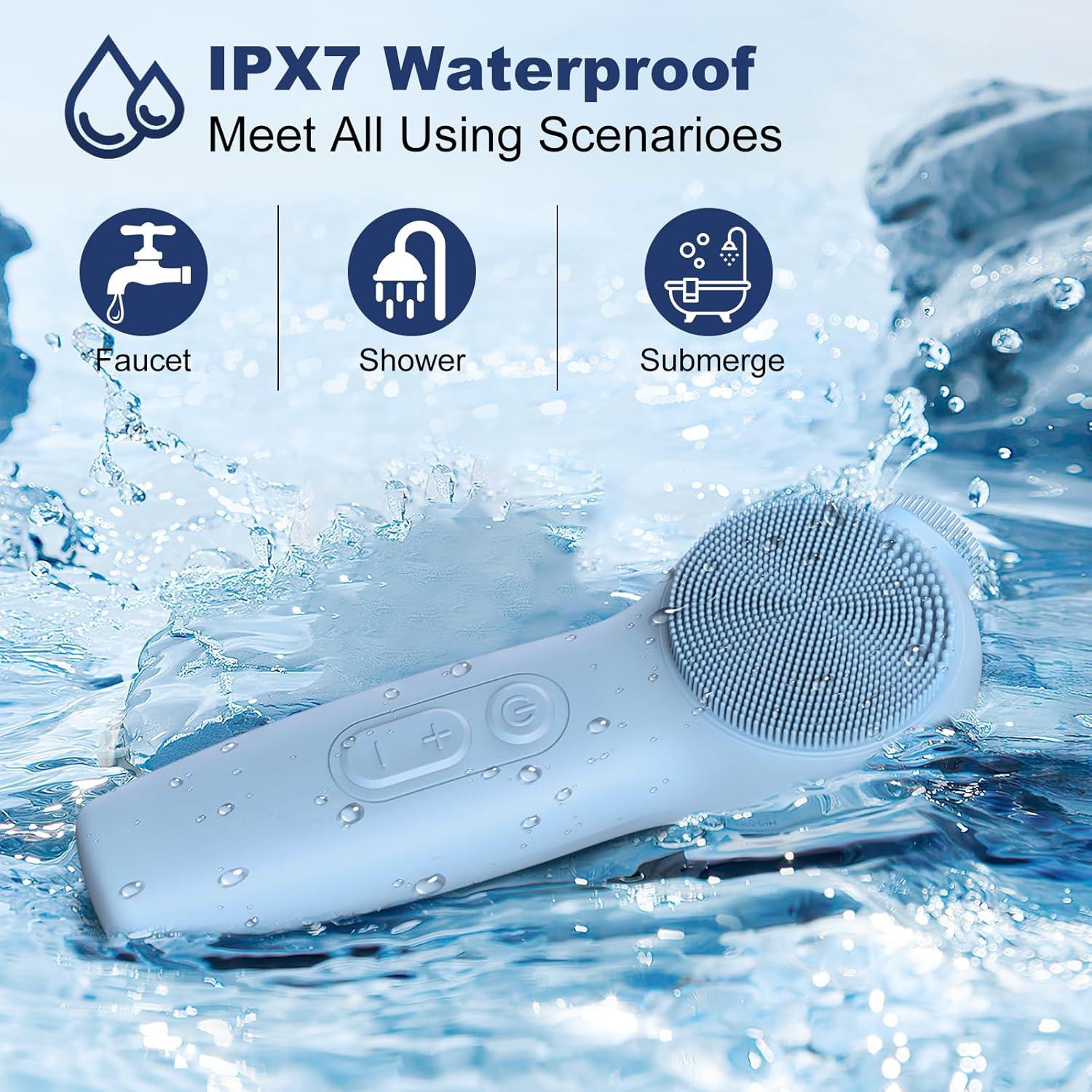 Cepillo Facial Eléctrico Urbuti FC23922 Silicona Impermeable