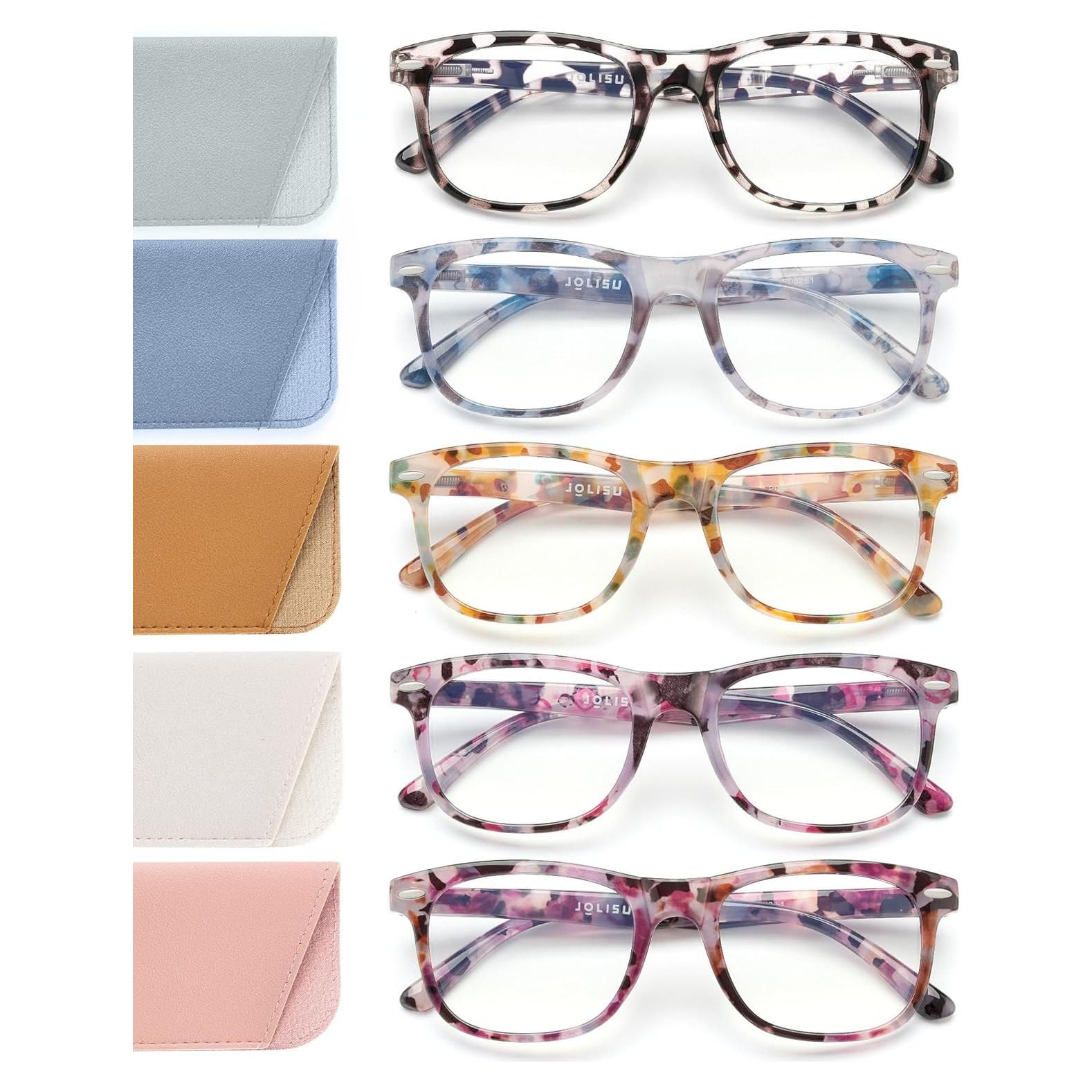 Gafas de Lectura Anti Luz Azul 5 Piezas Unisex 0.50x