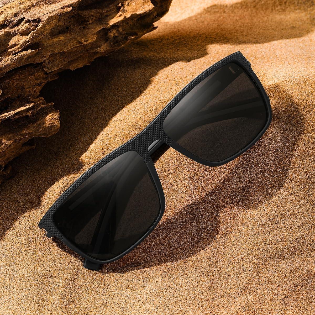 Gafas de Sol Polarizadas EYGIFT UV400 Unisex 2 Piezas