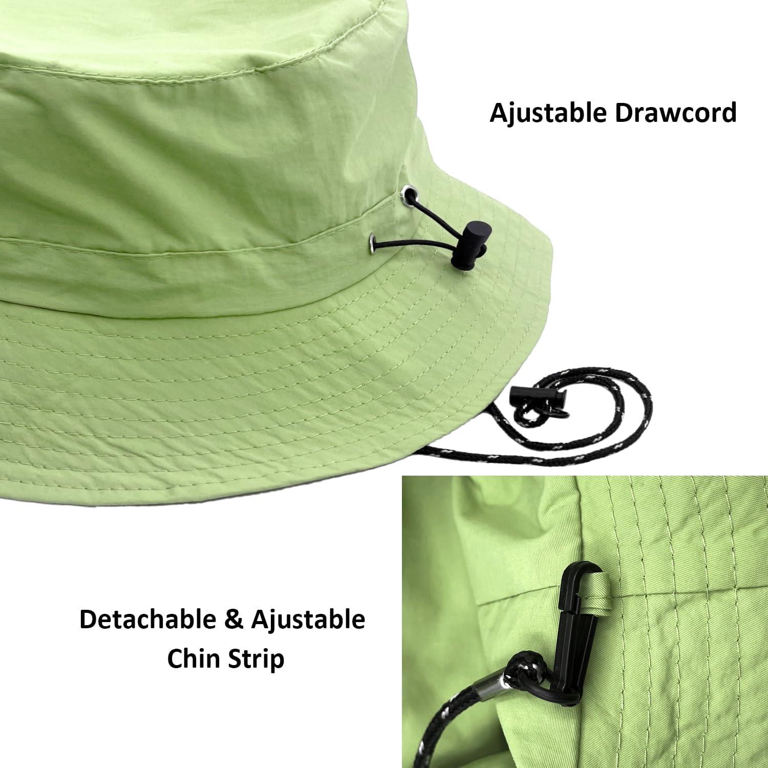 Sombrero de Lluvia Impermeable Woogwin Plegable UV 53-58 cm
