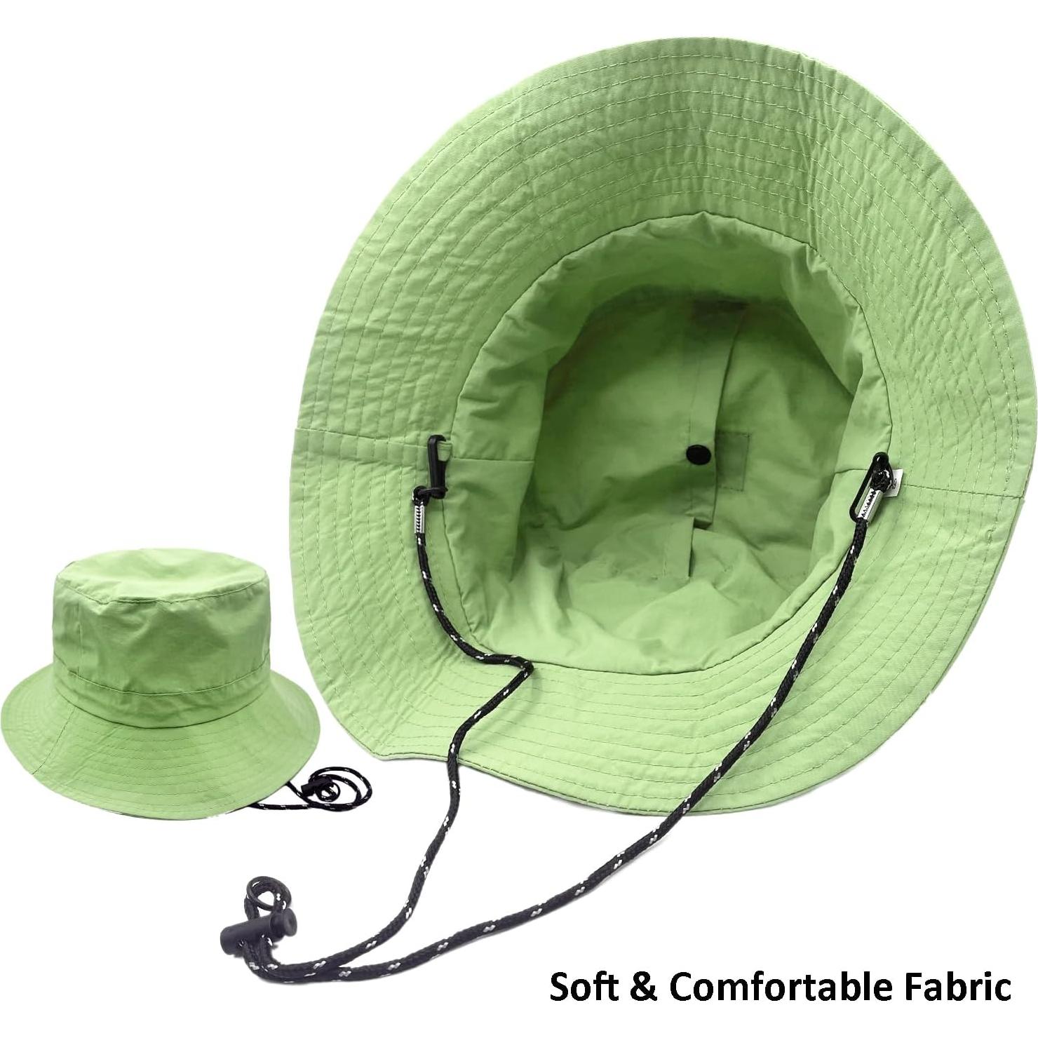 Sombrero de Lluvia Impermeable Woogwin Plegable UV 53-58 cm