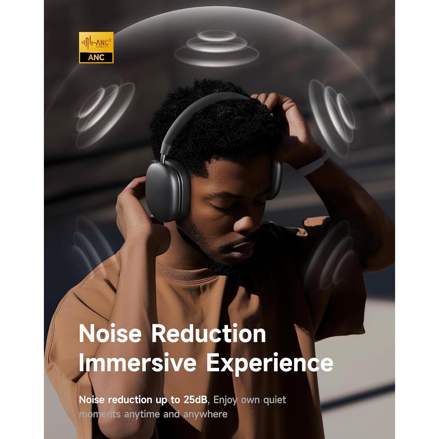 Auriculares Inalámbricos Picun F5 con ANC y 30H Reproducción