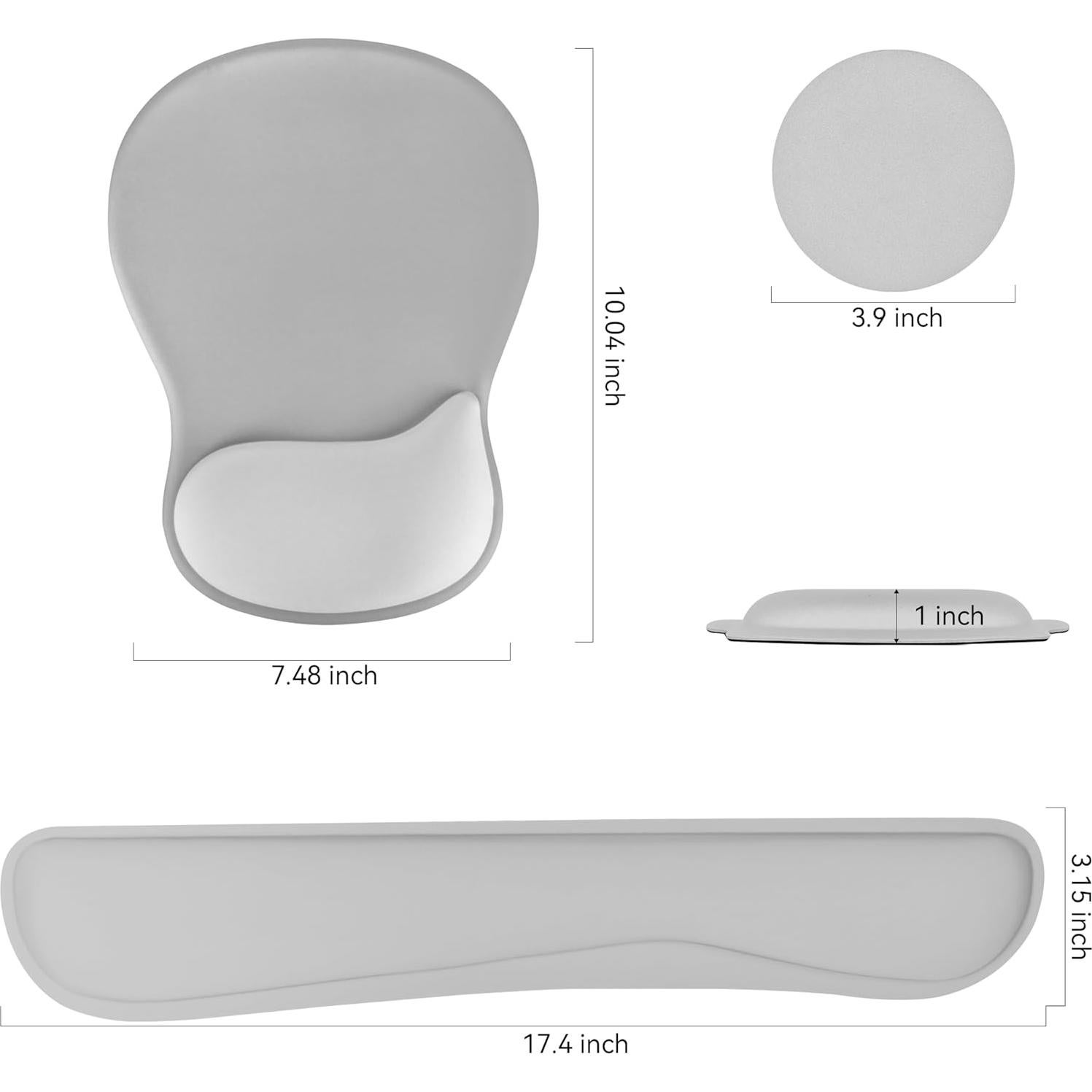 Conjunto de Soporte para Muñeca Ergonomico WINTOJO KM-31