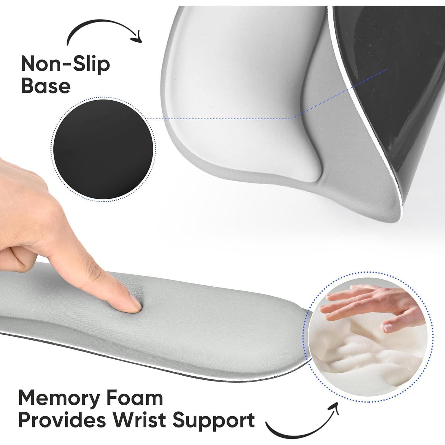 Conjunto de Soporte para Muñeca Ergonomico WINTOJO KM-31