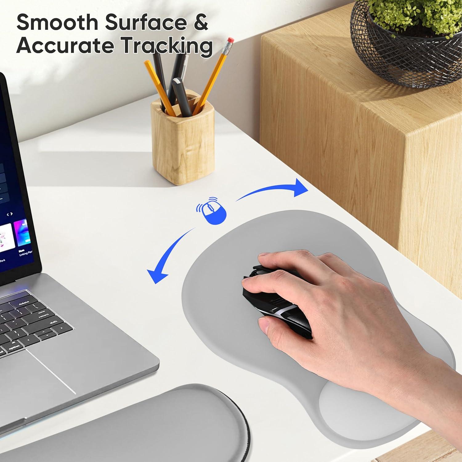 Conjunto de Soporte para Muñeca Ergonomico WINTOJO KM-31