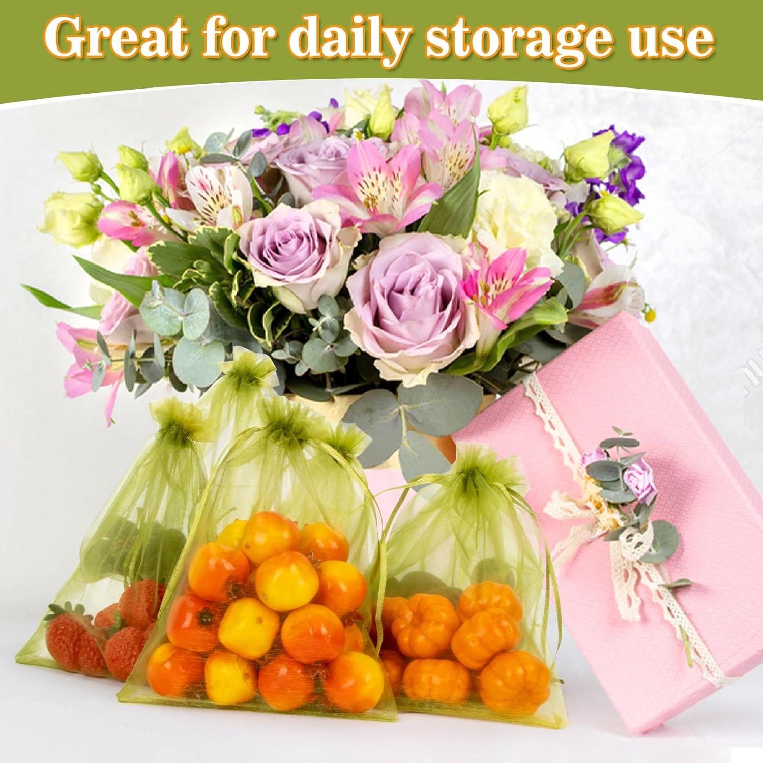 Bolsas de Protección para Frutas Sukh - 50 Unidades 20x15cm