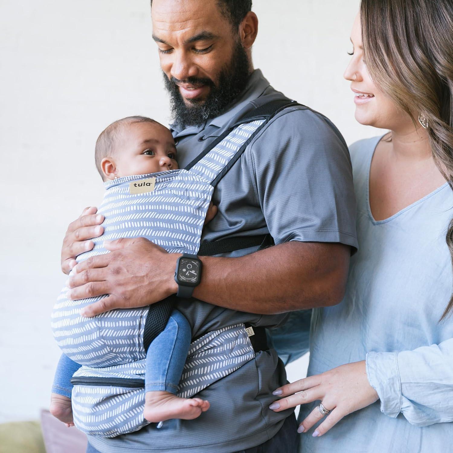 Transportador de Bebé Baby Tula Lite Ripstop Azul Acero 0.49 kg