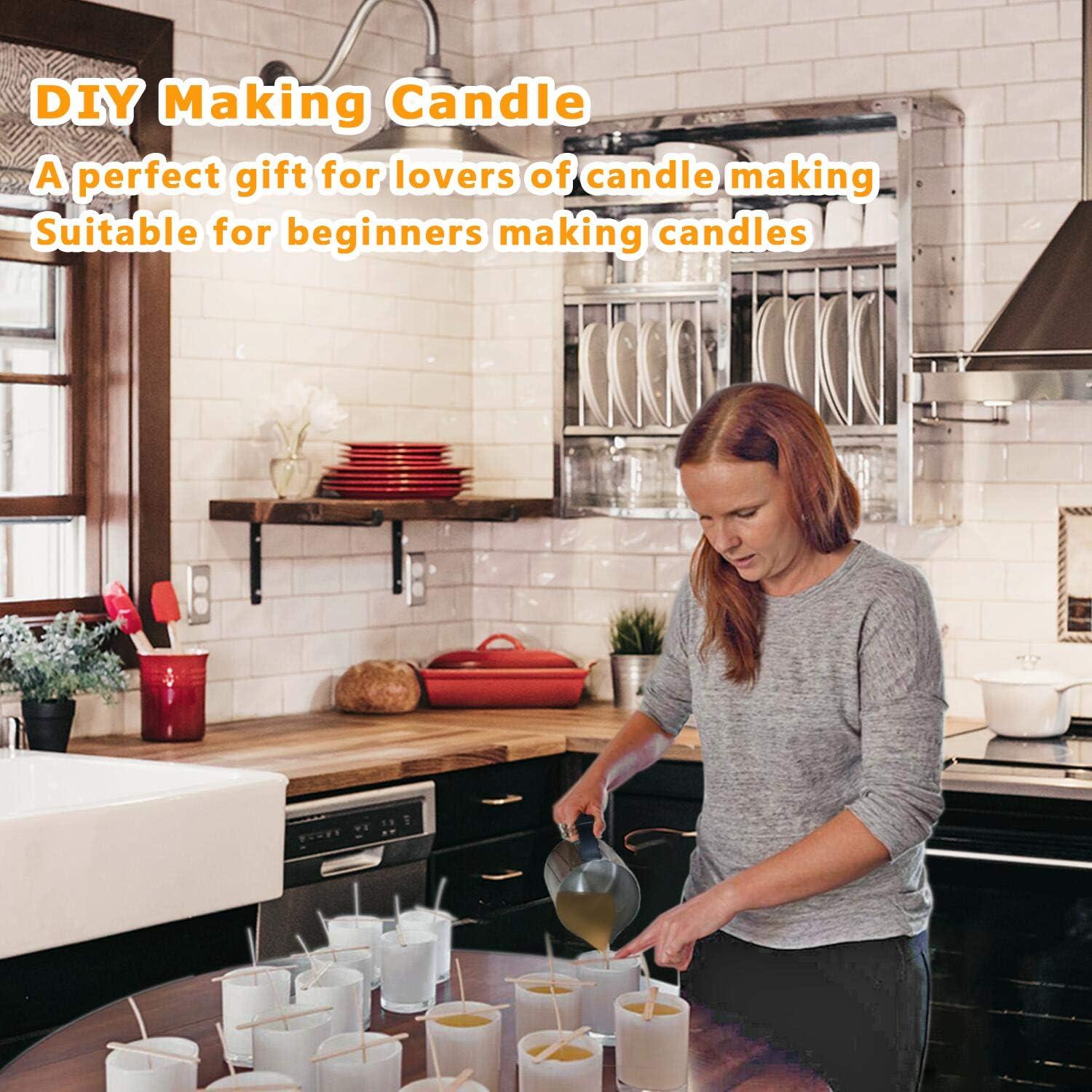 Olla para Verter Velas BBAXI 1500ml Acero Inoxidable