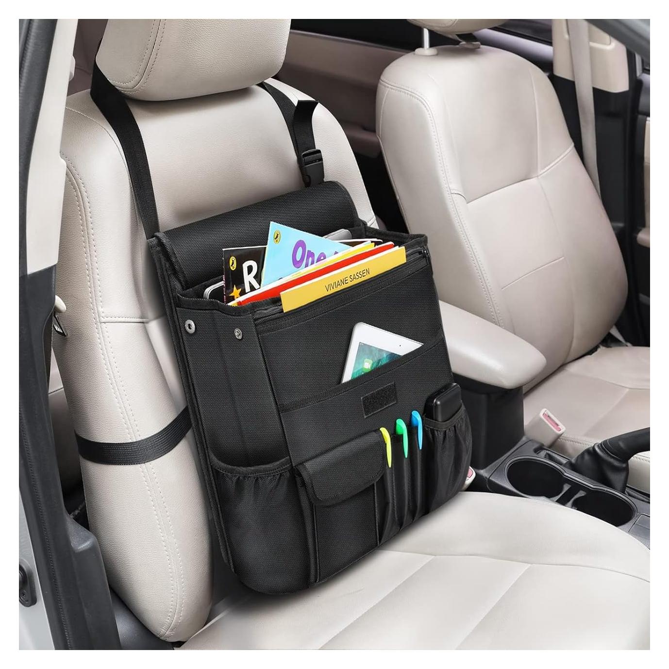 Organizador de Asiento Frontal Ldex Negro 42x32.5cm Impermeable