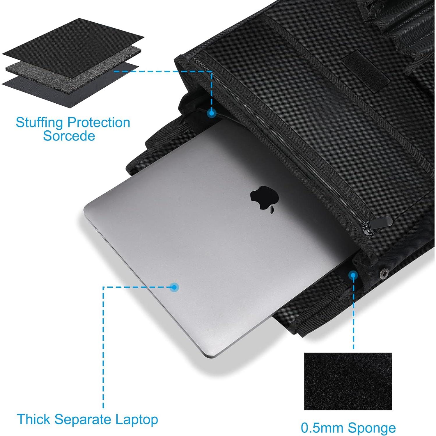 Organizador de Asiento Frontal Ldex Negro 42x32.5cm Impermeable