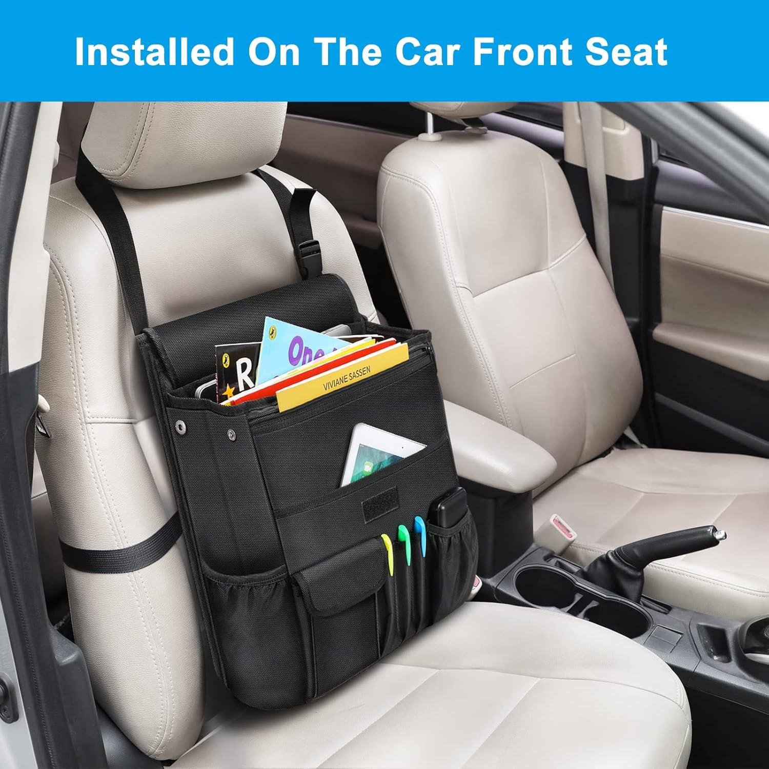 Organizador de Asiento Frontal Ldex Negro 42x32.5cm Impermeable