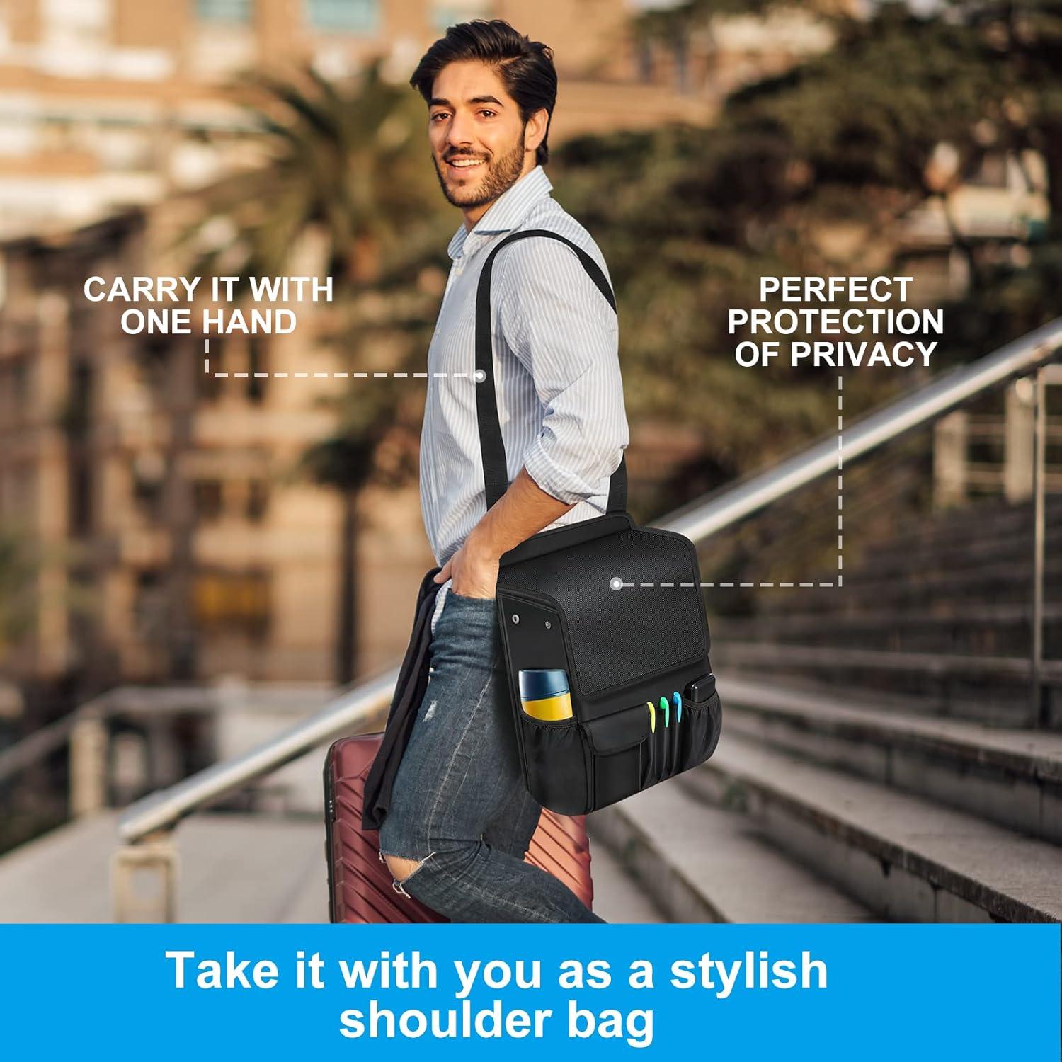 Organizador de Asiento Frontal Ldex Negro 42x32.5cm Impermeable