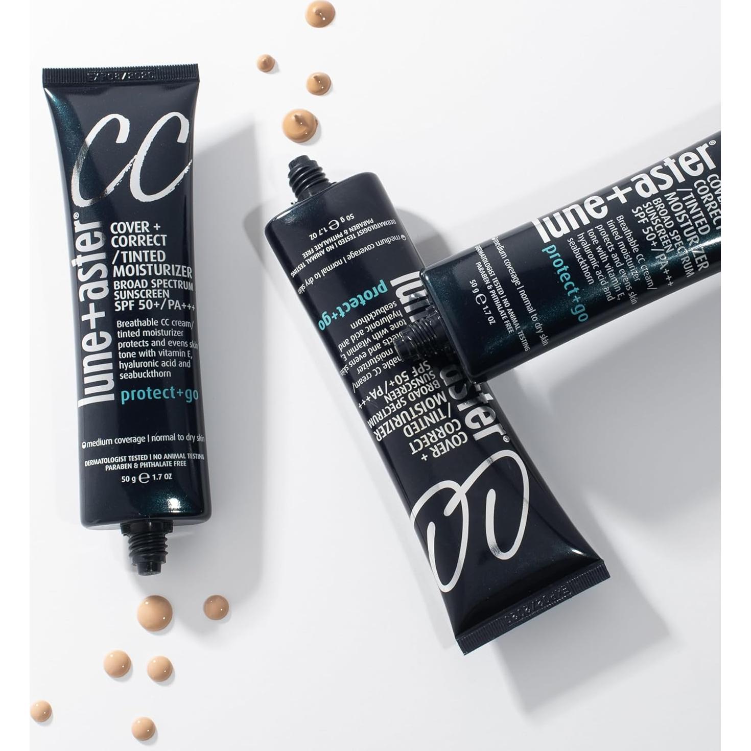 Crema CC Lune+Aster SPF 50 2.0 Justo 72.5g - Cobertura Media