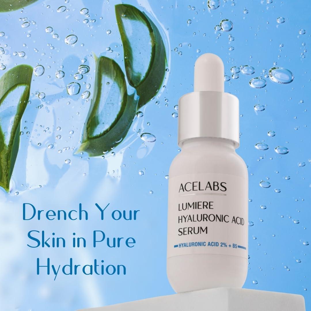 Suero Hidratante Ácido Hialurónico 2% + B5 ACELABS 30ml