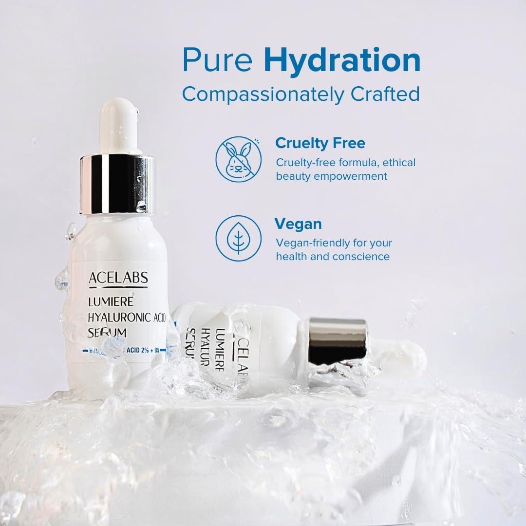 Suero Hidratante Ácido Hialurónico 2% + B5 ACELABS 30ml