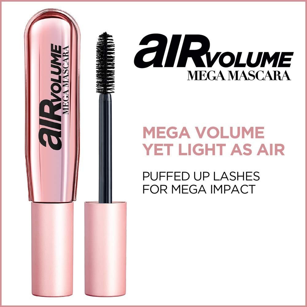 Máscara Mega Volumen Air Volume L'Oreal Paris 8.3 ml Negro
