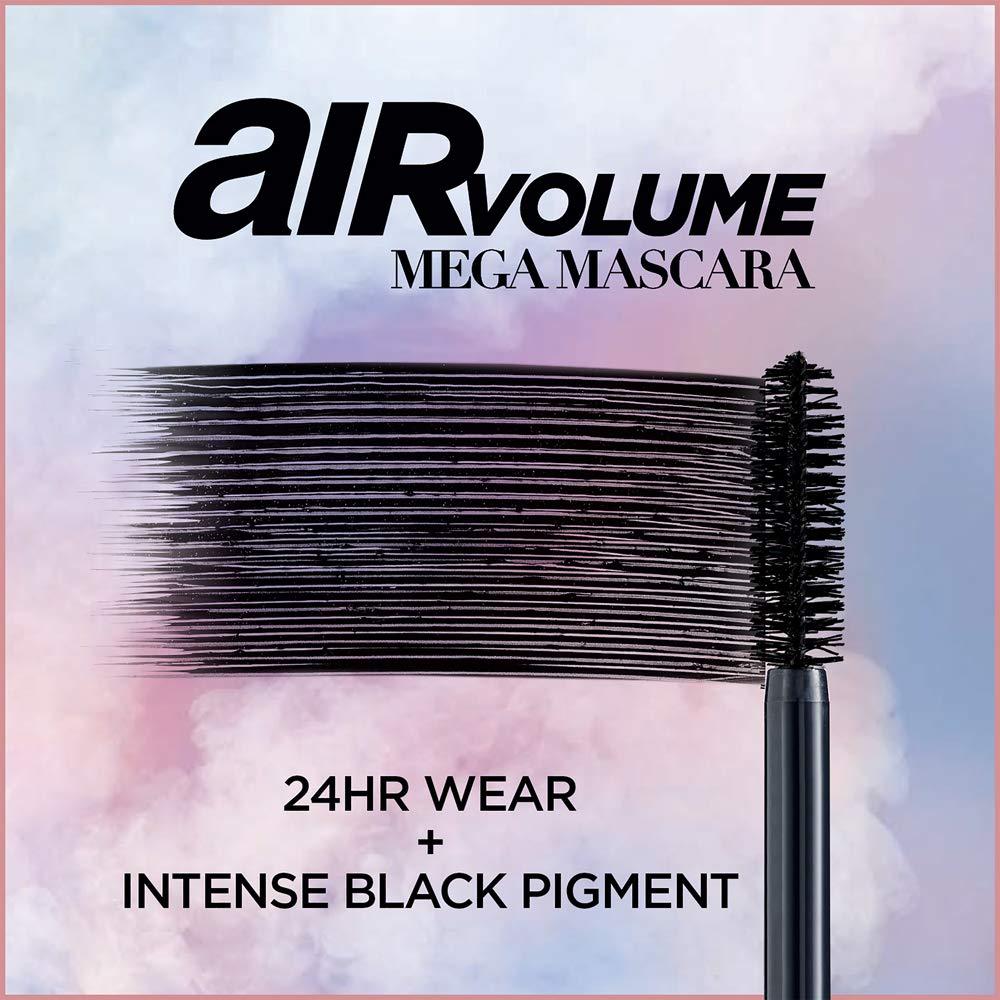 Máscara Mega Volumen Air Volume L'Oreal Paris 8.3 ml Negro