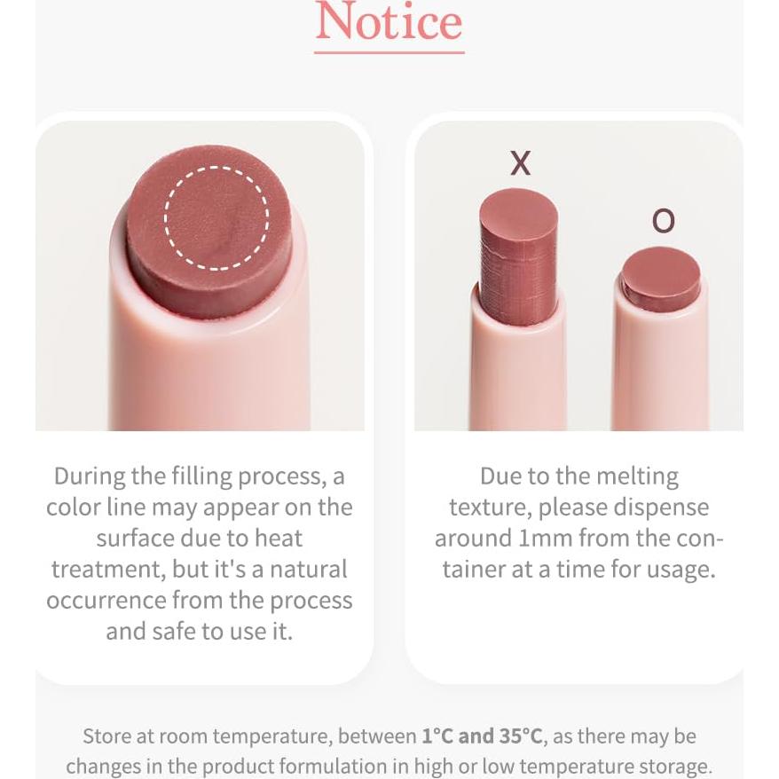 Bálsamo Labial Colorido Vegano Cosmax #01 Durazno Suave