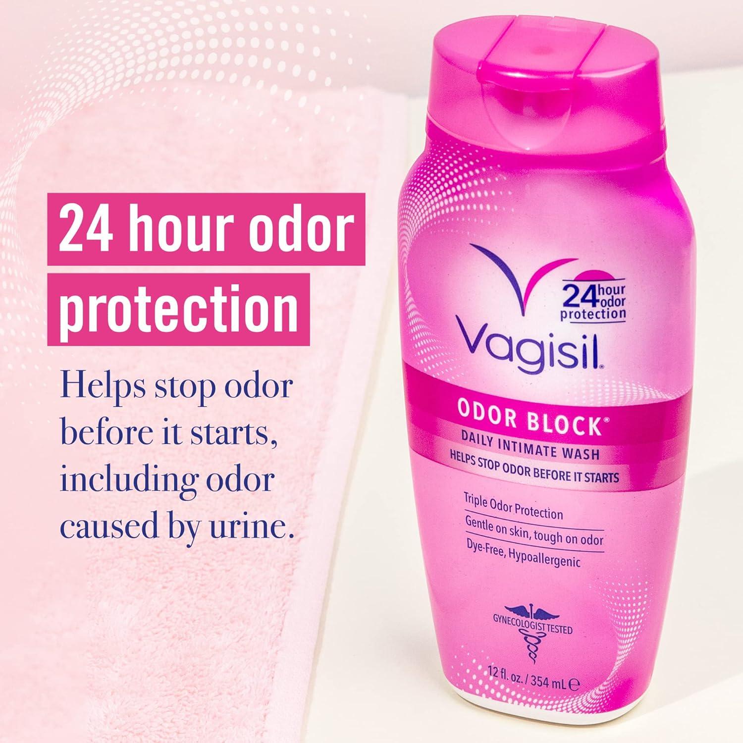 Lavado Femenino Vagisil 355 ml - Bloqueo de Olores Hipoalergénico