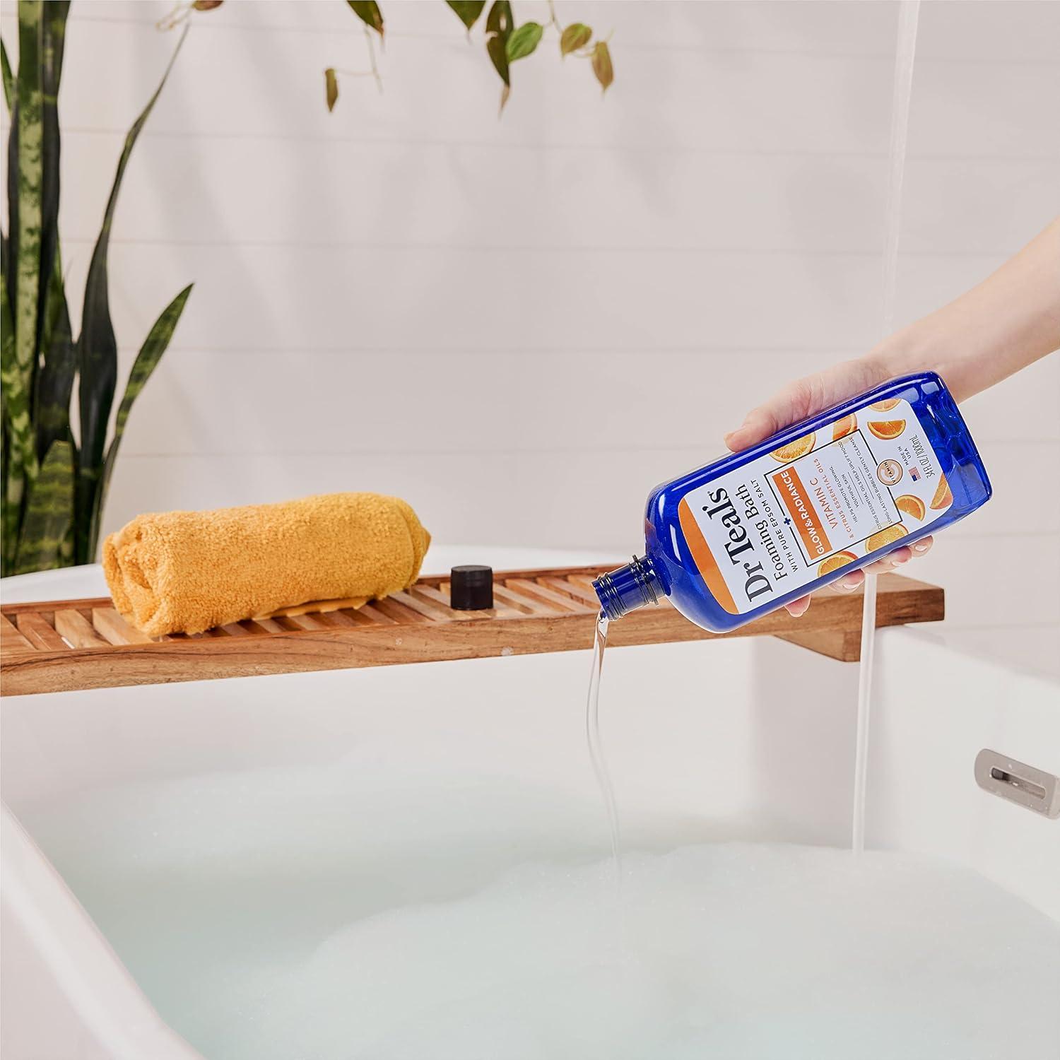 Baño de Sal Epsom Puro Dr Teal's 1.36 kg con Vitamina C