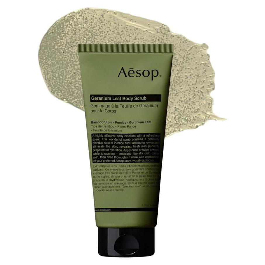 Exfoliante Corporal Aesop Geranio 180ml - Piel Suave e Hidratada