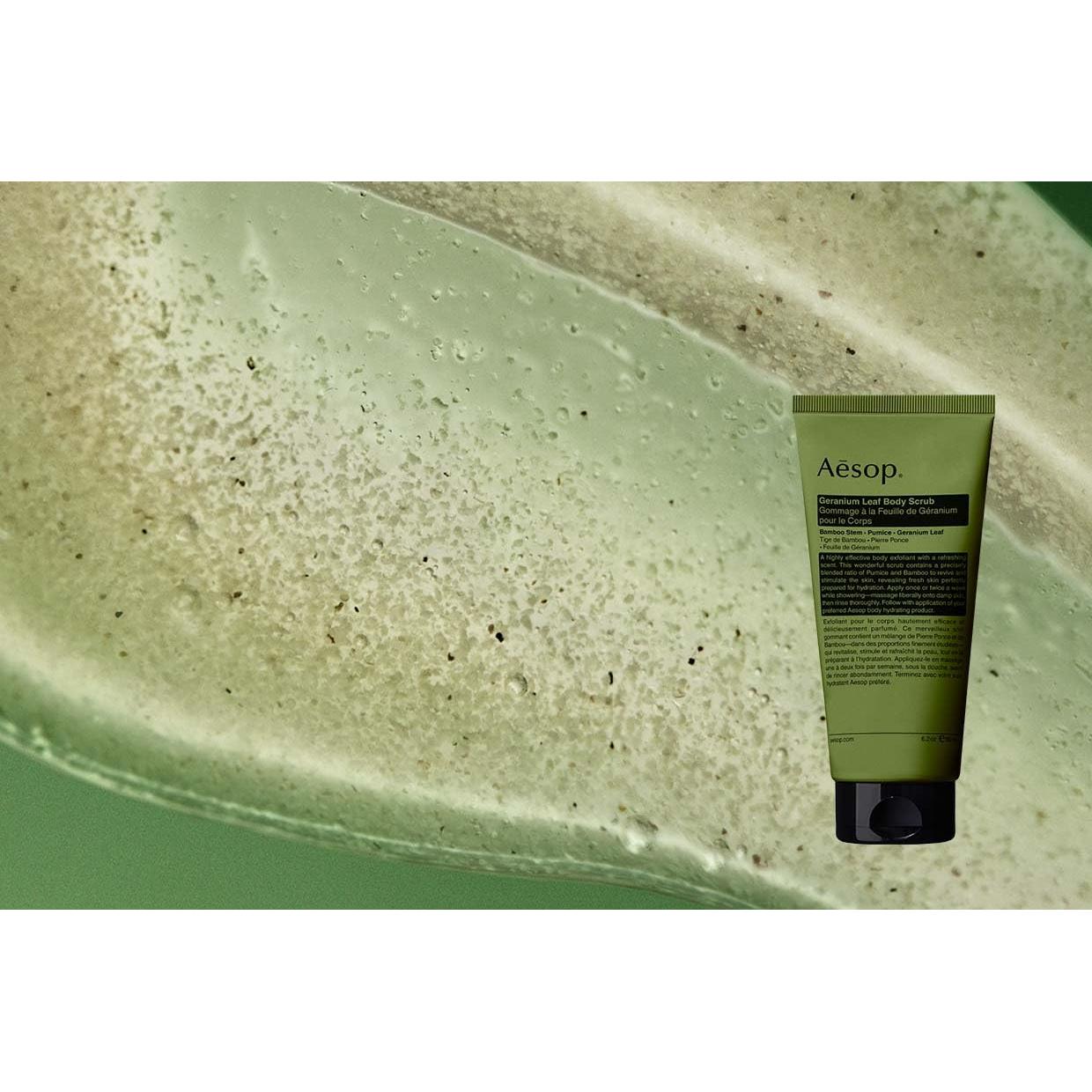 Exfoliante Corporal Aesop Geranio 180ml - Piel Suave e Hidratada