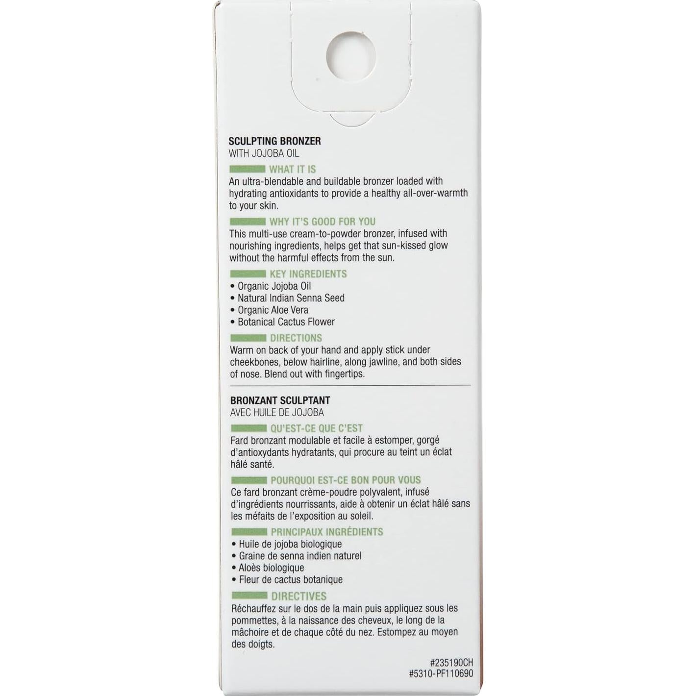 Bronceador en Stick Physicians Formula Orgánico Toffee 8.8g