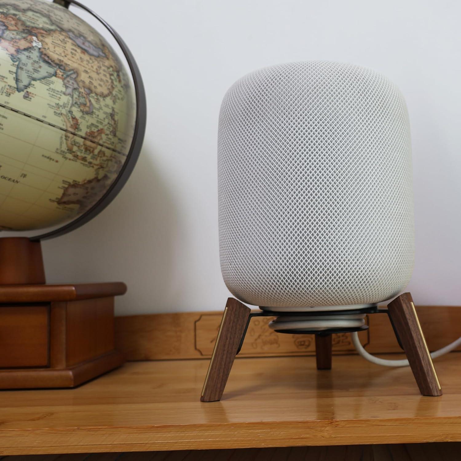 Soporte de Altavoz de Madera Alloery para Sonos Era 100, HomePod 2 y Echo 4ta Gen