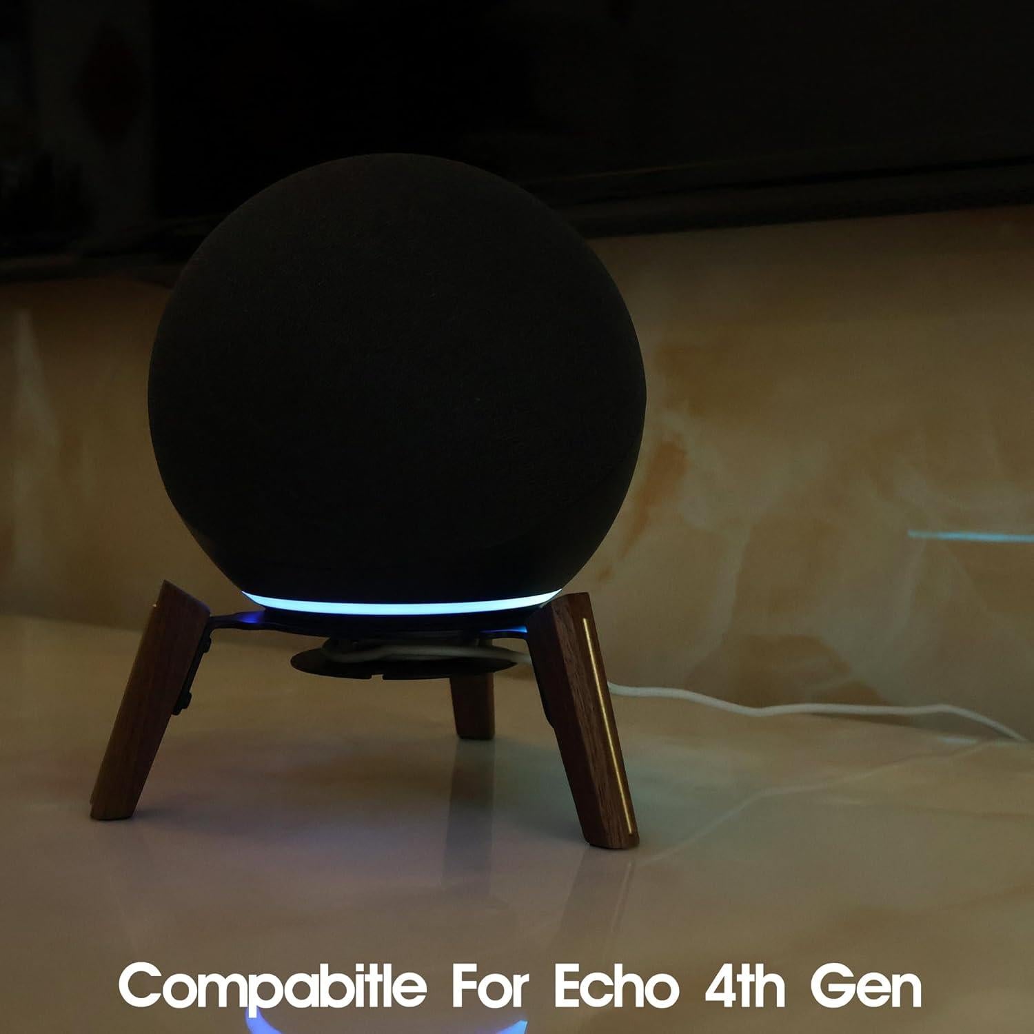 Soporte de Altavoz de Madera Alloery para Sonos Era 100, HomePod 2 y Echo 4ta Gen