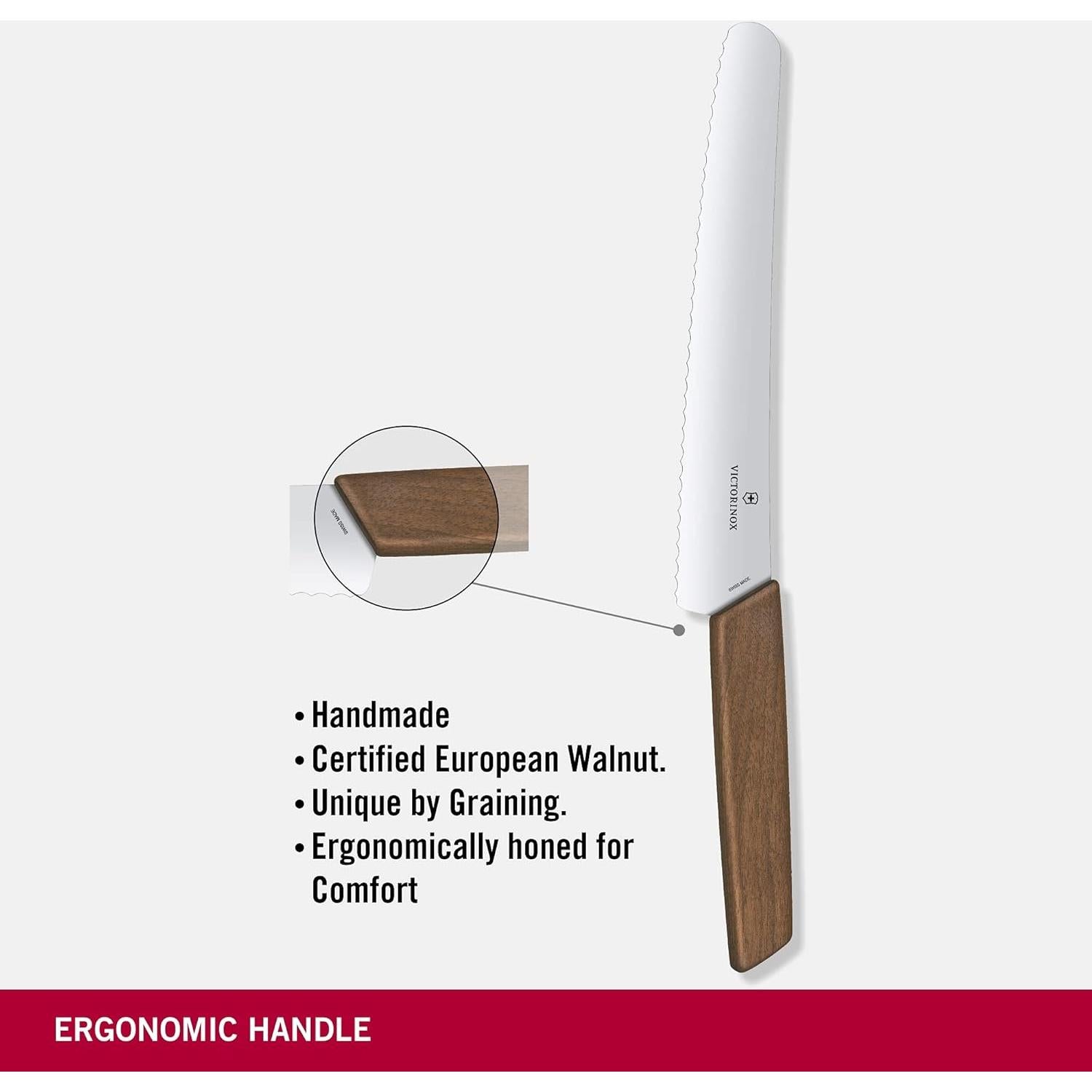 Cuchillo de Pan Serrado Victorinox Swiss Modern 22.1 cm