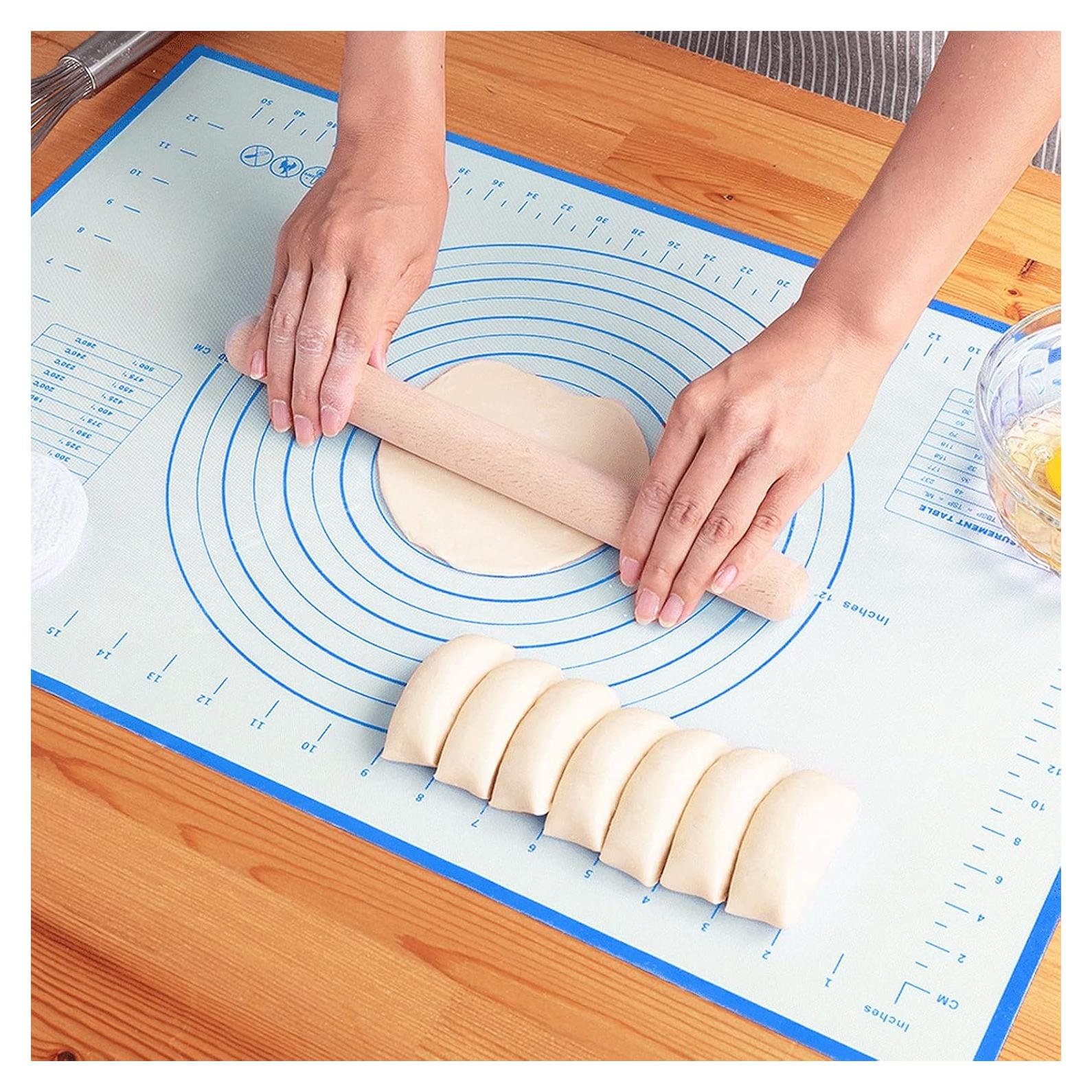 Alfombrilla de Hornear de Silicona LIMNUO 30x40 cm Antiadherente