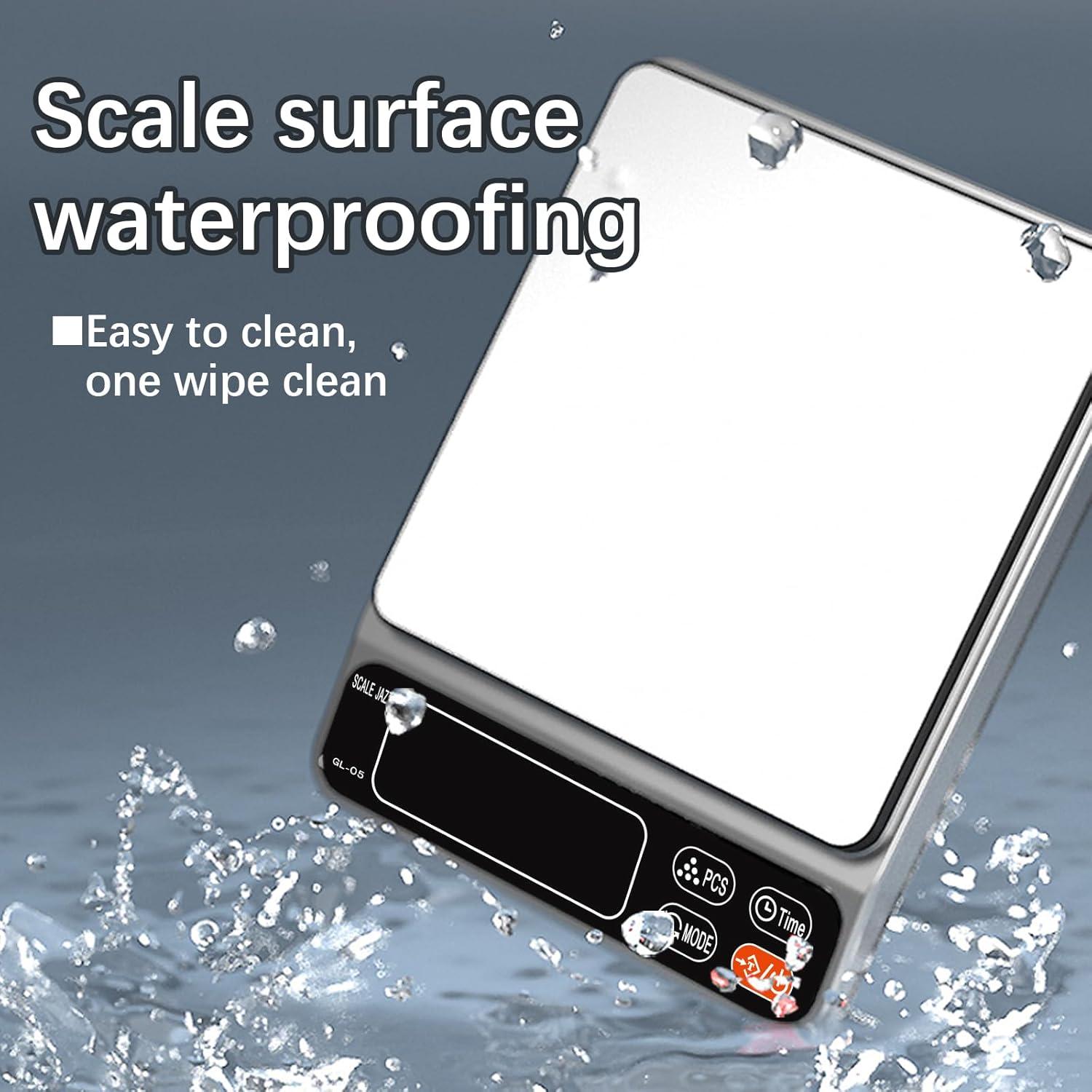 Báscula de Cocina Digital GAN LIN 5kg Alta Precisión 0.1g