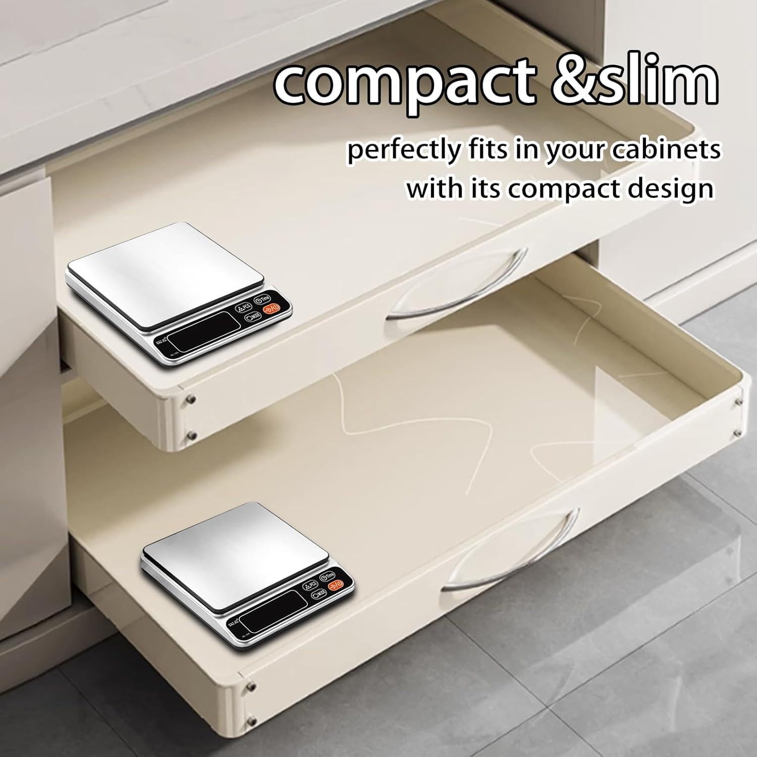 Báscula de Cocina Digital GAN LIN 5kg Alta Precisión 0.1g