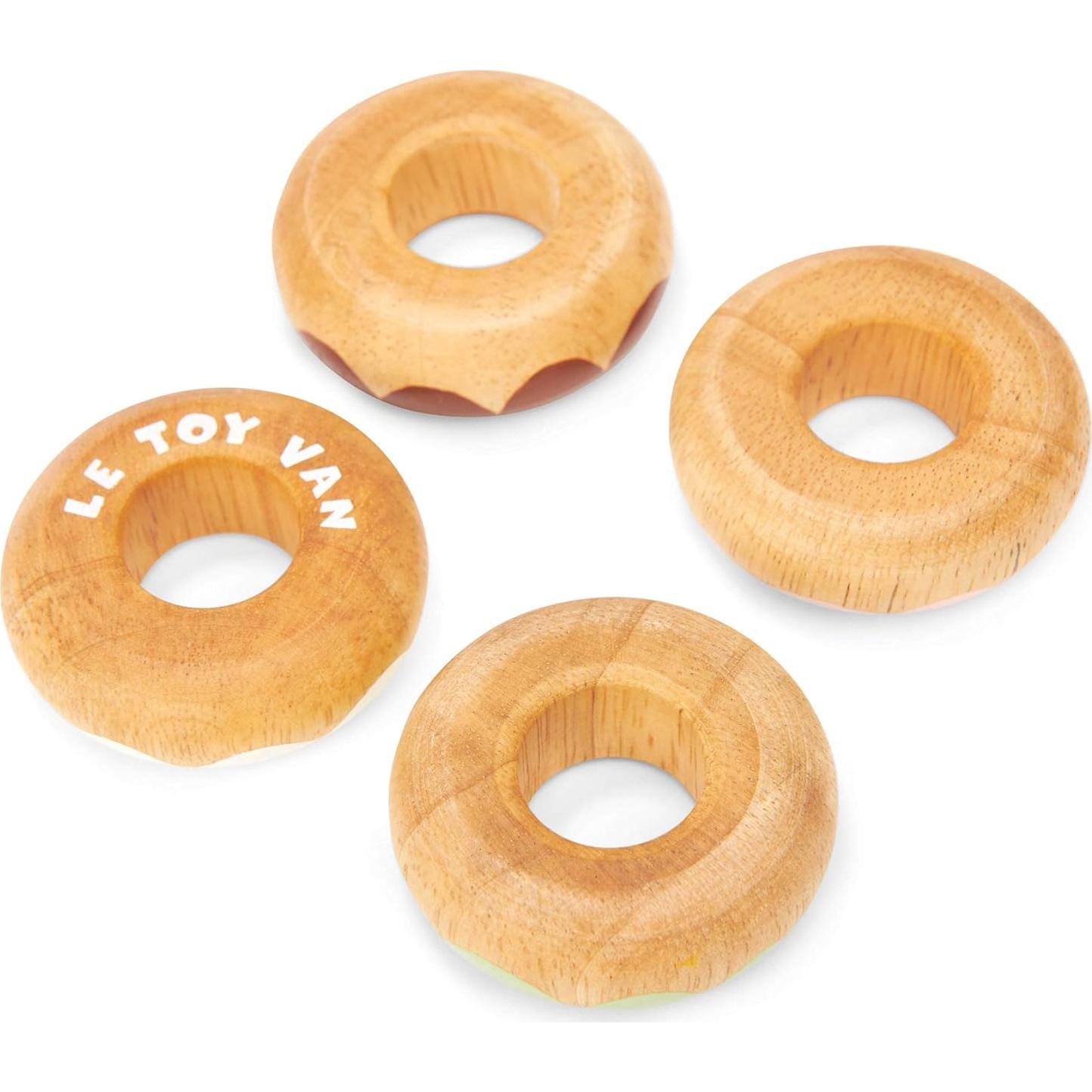 Conjunto de Donas de Madera Le Toy Van - Juguete Educativo