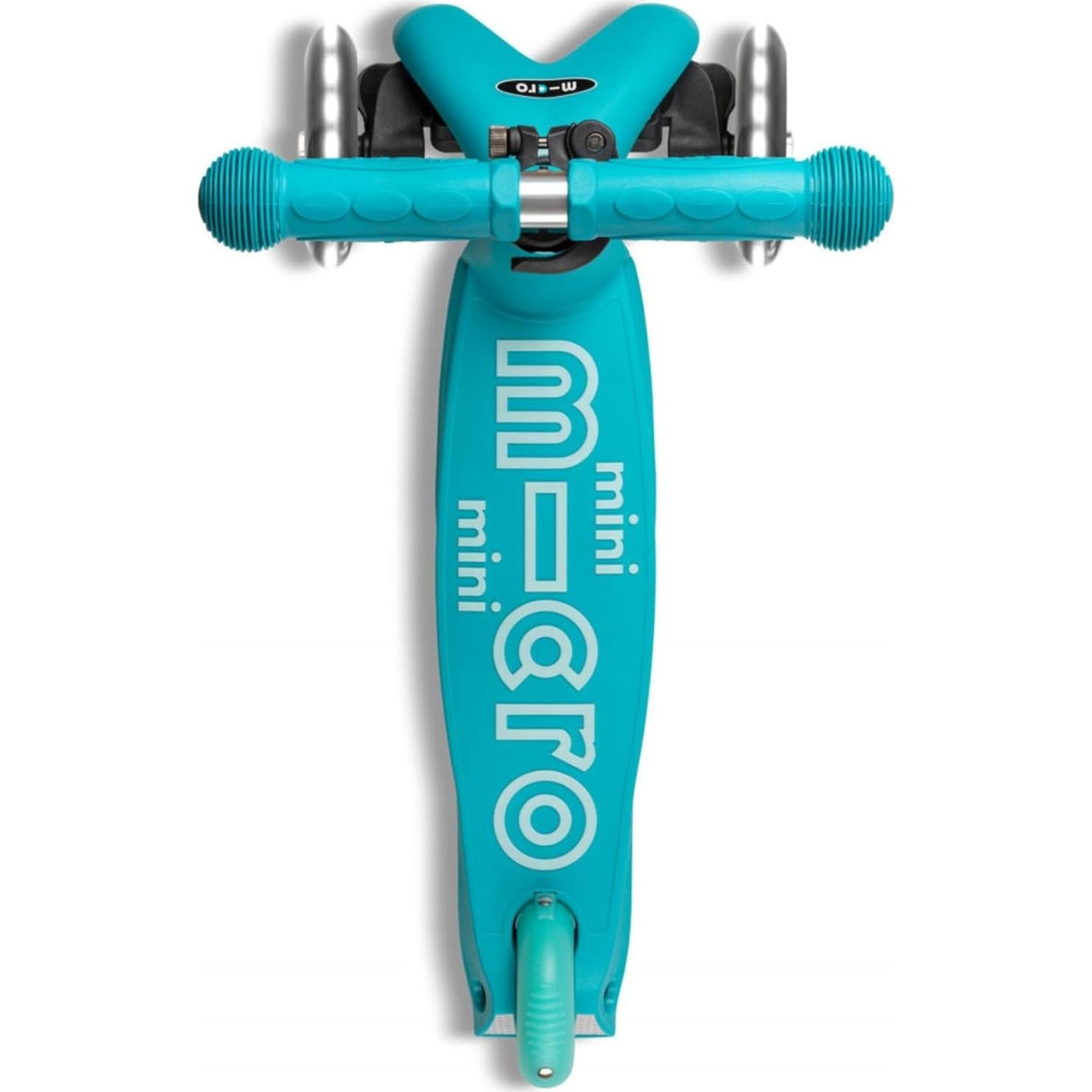 Scooter Infantil Micro Mini Deluxe LED 3 Ruedas Aqua